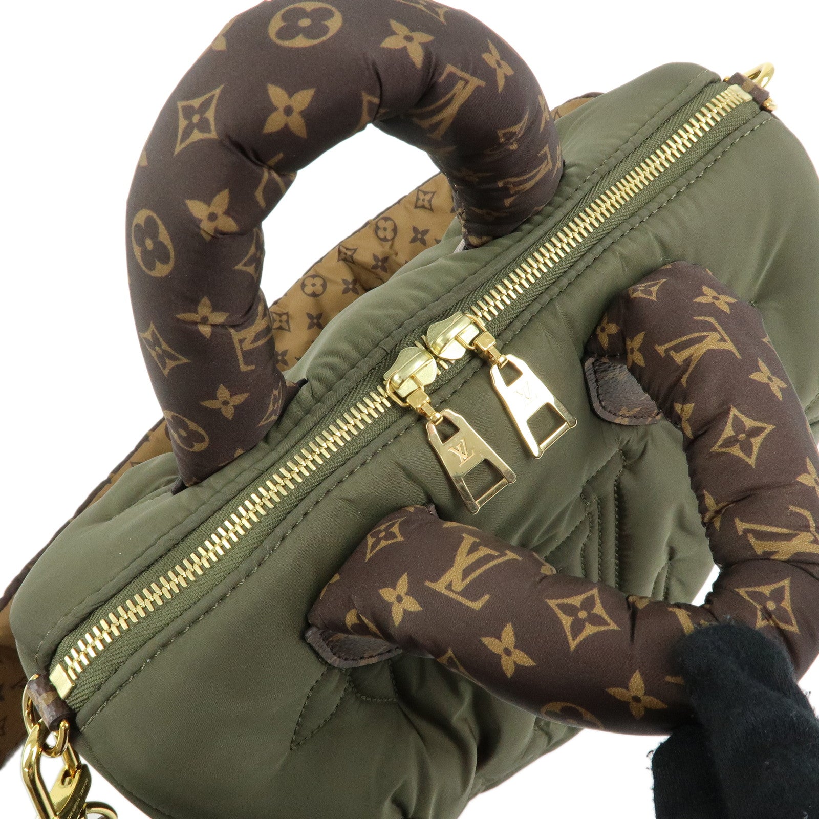 Louis Vuitton LV Pillow Speedy Bandouliere 25 2Way Bag Khaki M59009