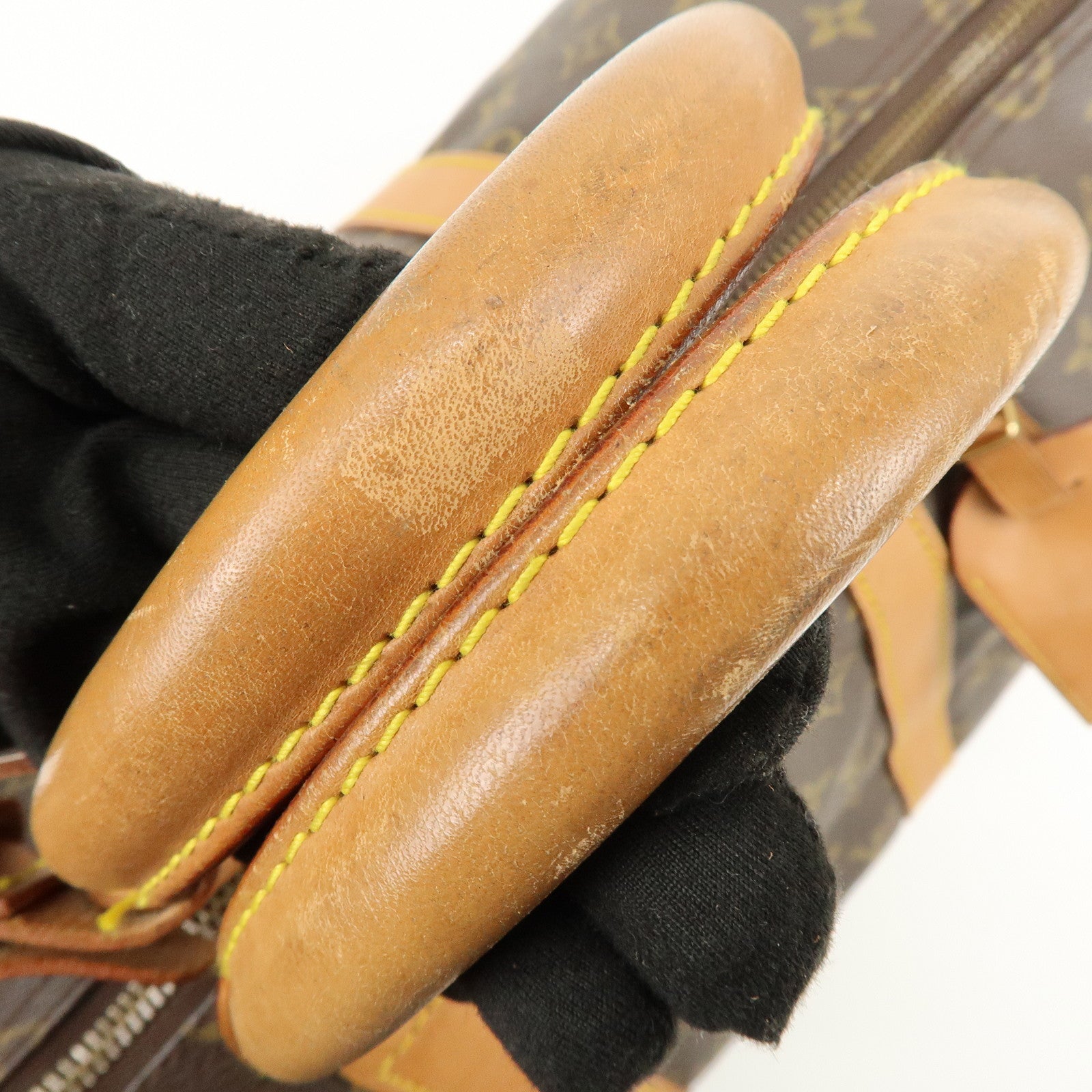 Louis Vuitton Monogram Keep All 50 Boston Bag Brown M41426