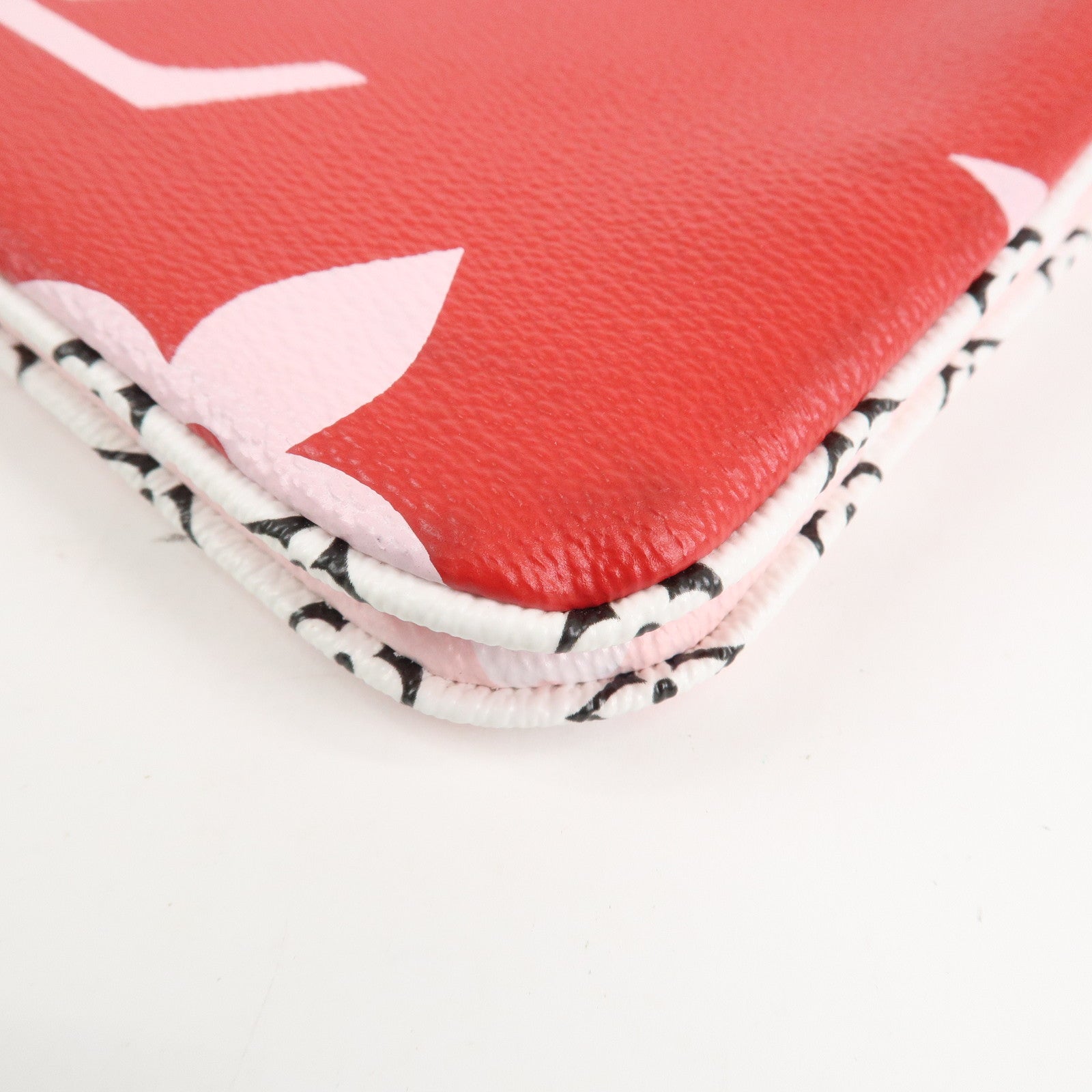 Louis Vuitton Monogram Giant Pochette Double Zip Pouch Rouge M67561 Used