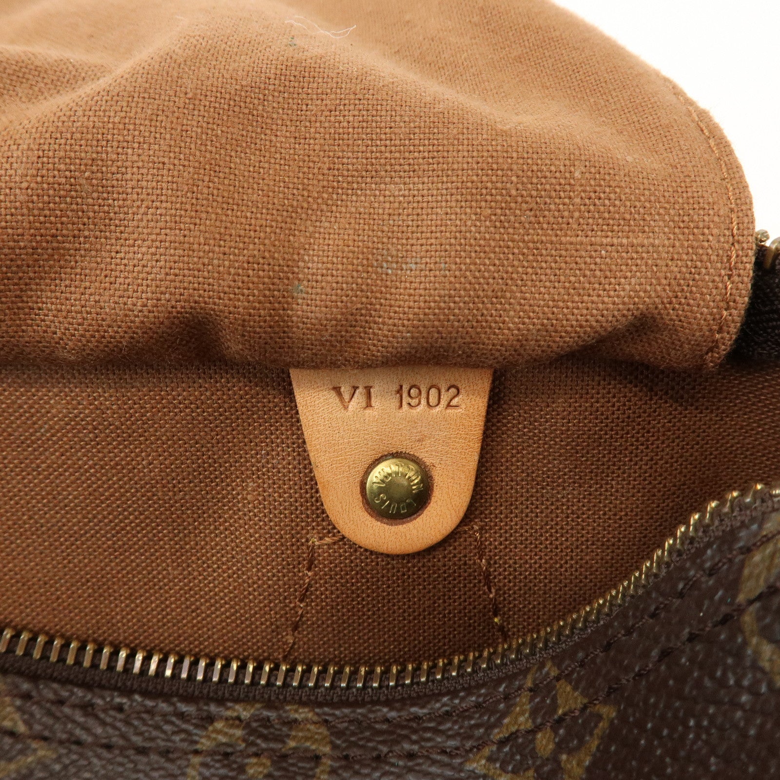 Louis Vuitton Monogram Speedy 25 Boston Bag Hand Bag Brown M41528