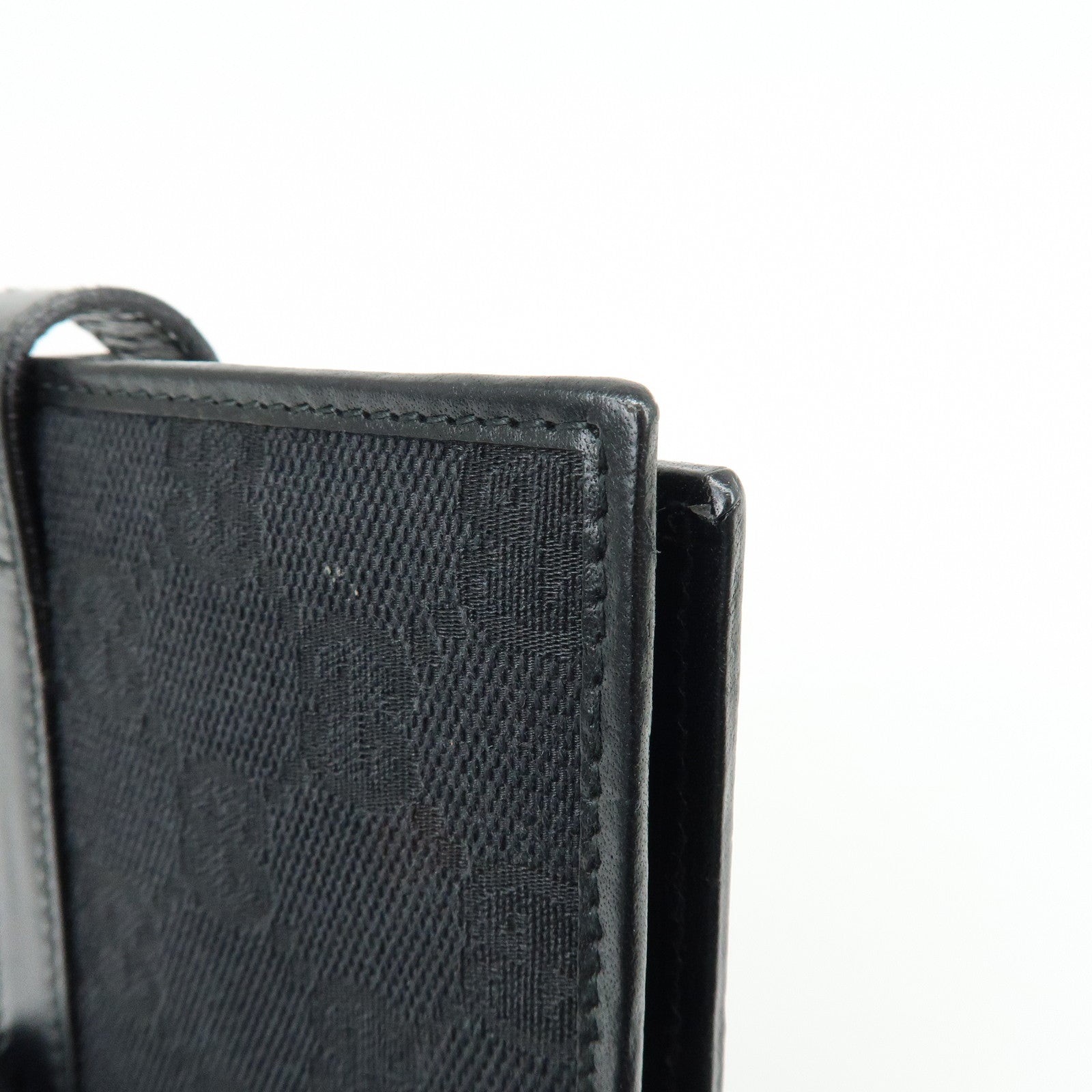 GUCCI Jackie GG Canvas Leather Agenda Planner Cover 29966.1147