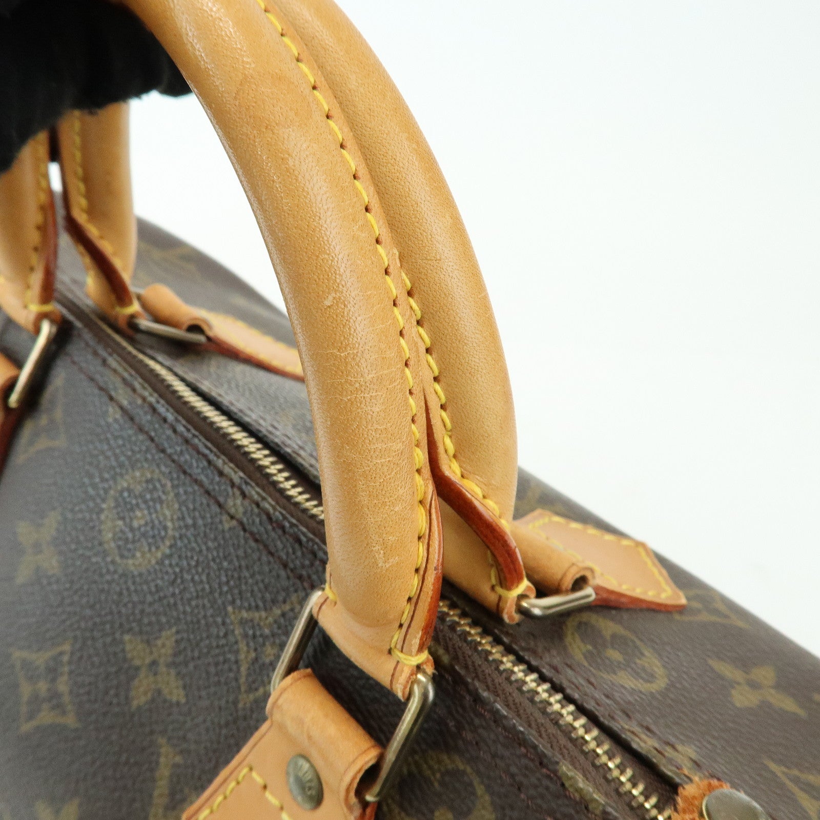 Louis Vuitton Monogram Speedy 30 Boston Bag Hand Bag Brown M41526