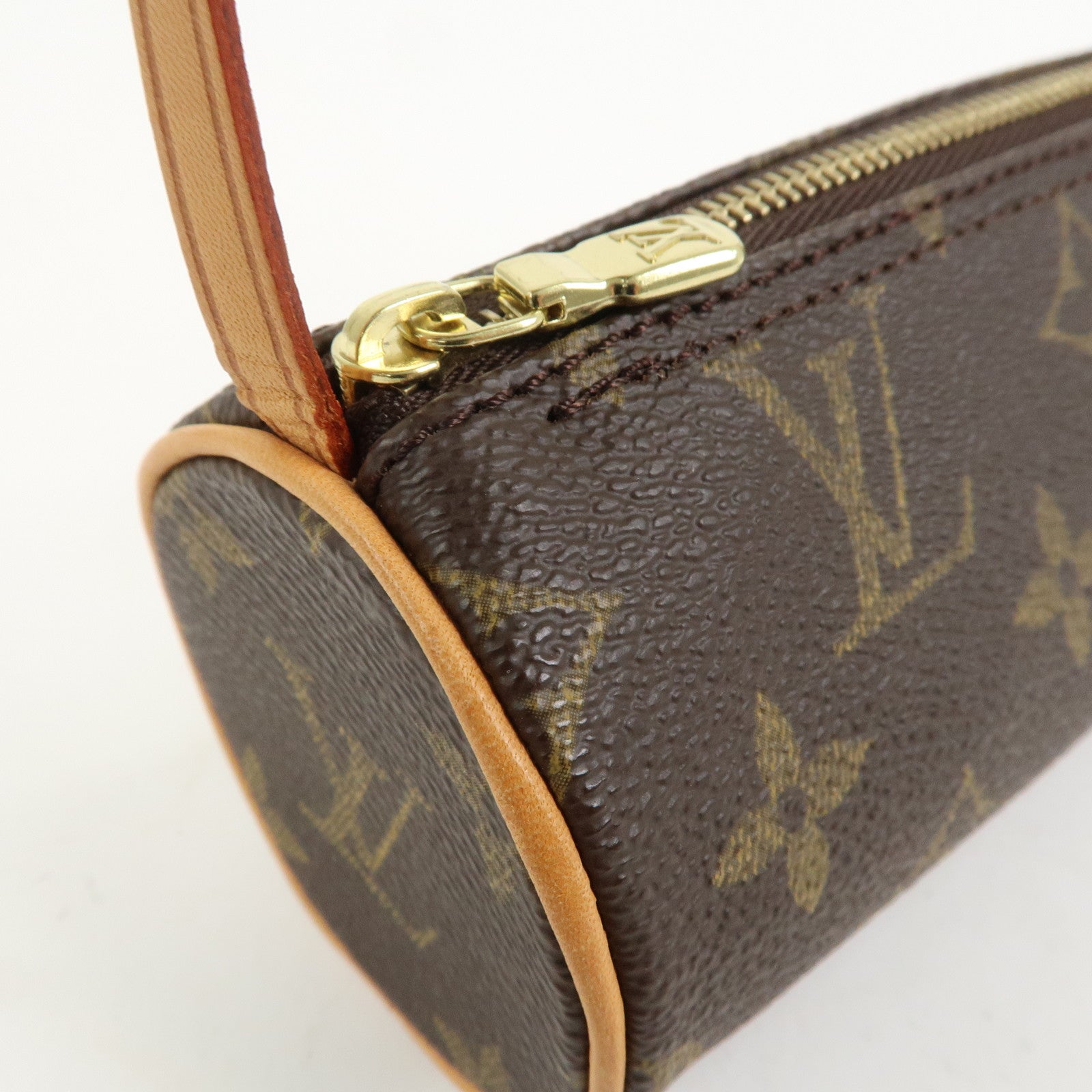 Louis Vuitton Monogram Mini Pouch for Papillon Bag Brown