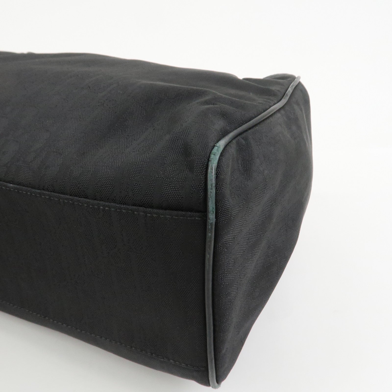 Christian Dior Trotter Nylon Canvas Leather Lovely Shoulder Bag