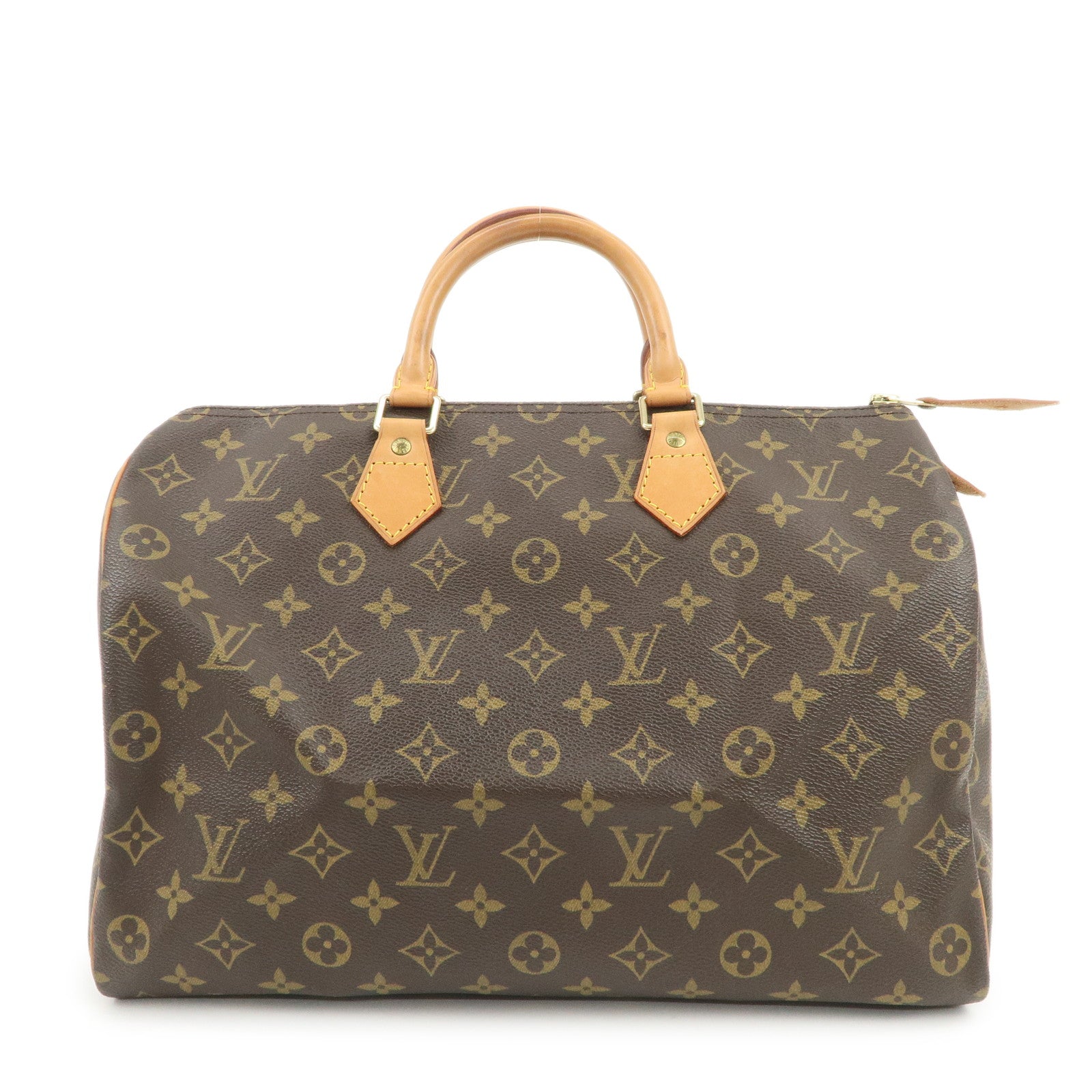 Louis Vuitton Monogram Speedy 35 Boston Bag Hand Bag M41524