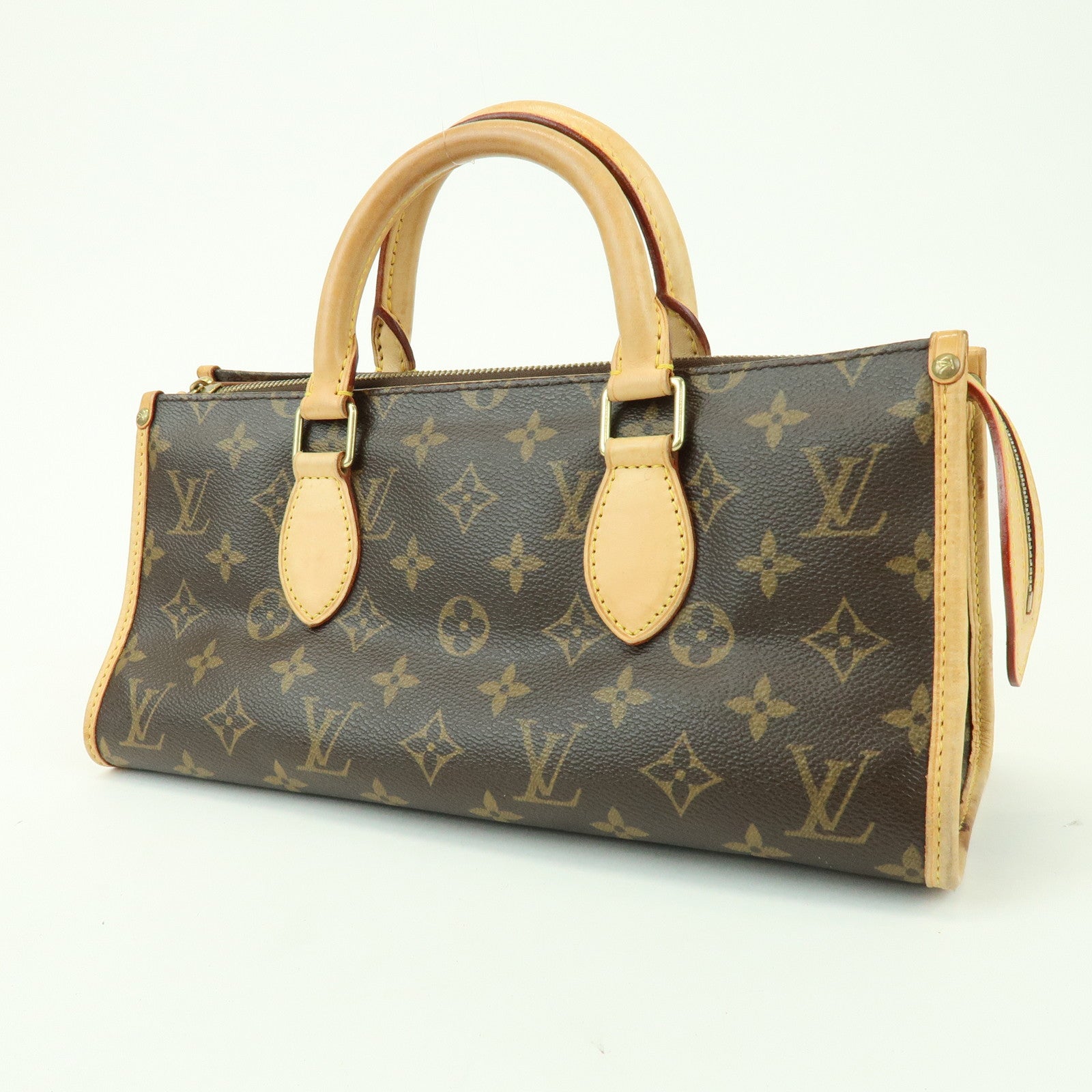 Louis Vuitton Monogram Popincourt Hand Bag Brown M40009