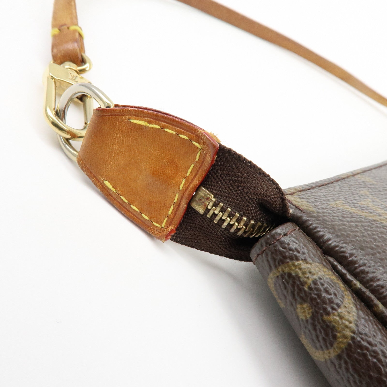 Louis Vuitton Monogram Pochette Accessoires Pouch Hand Bag M51980