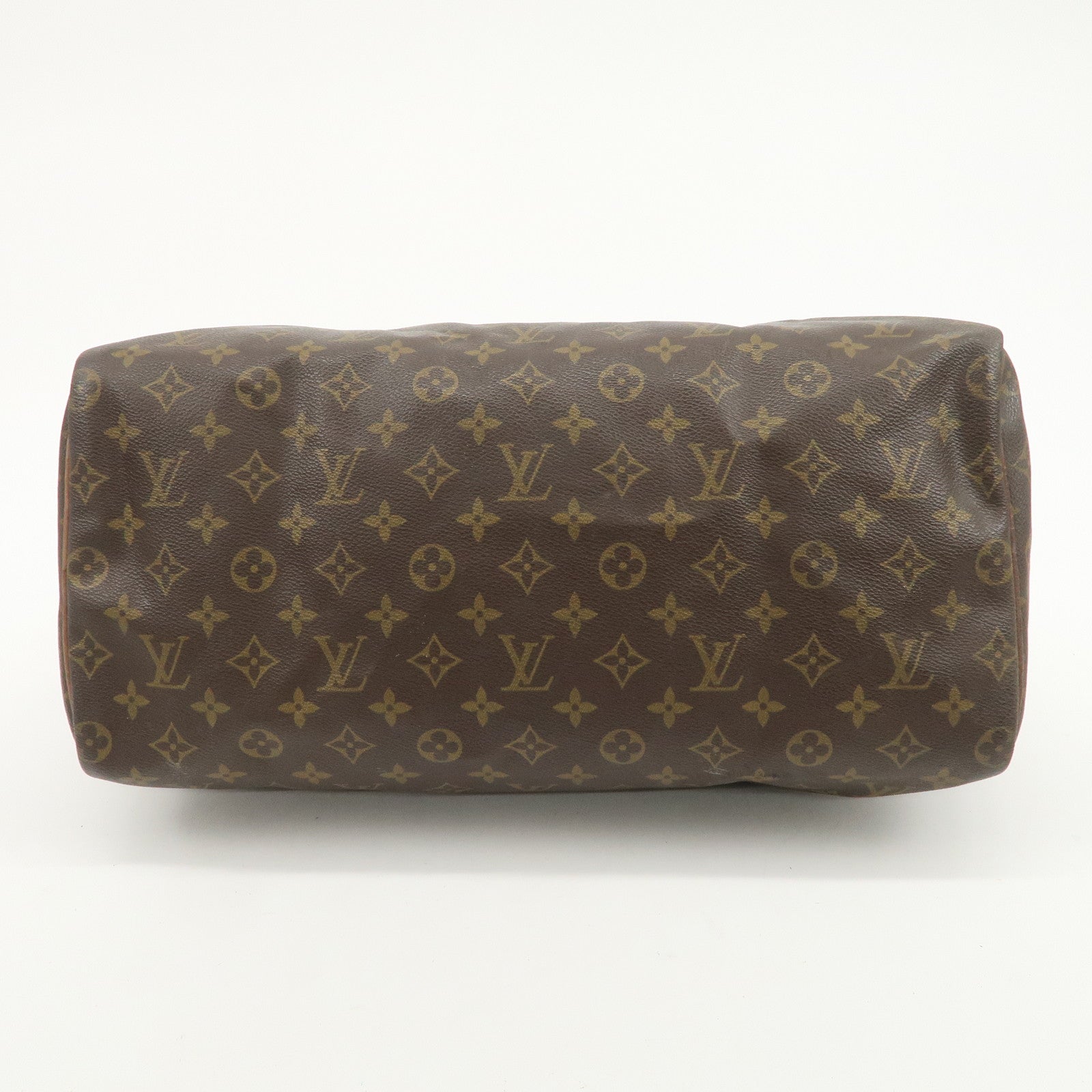 Louis Vuitton Monogram Speedy 40 Hand Bag Boston Bag Brown M41522