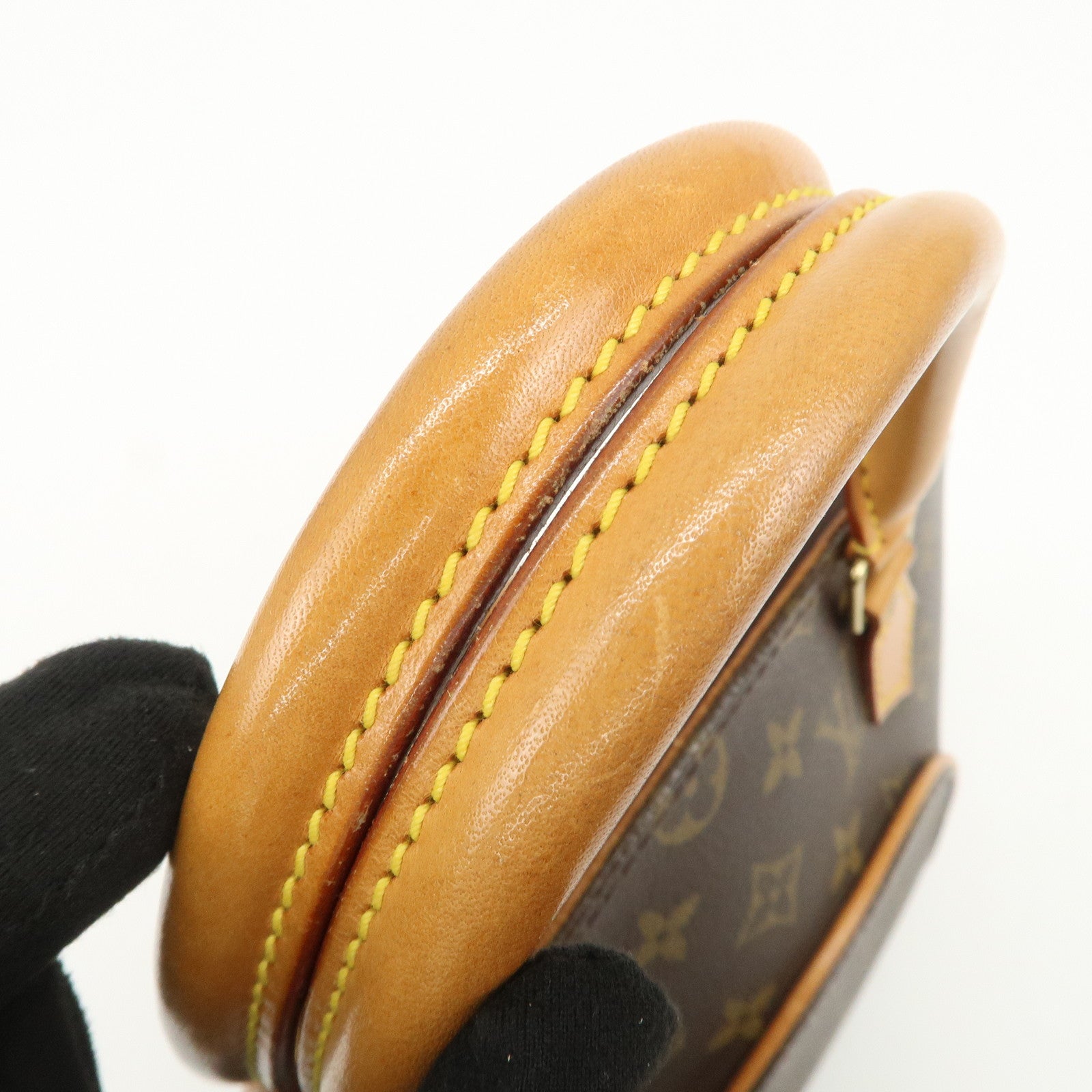 Louis Vuitton Monogram Canvas Ellipse PM Hand Bag Brown M51127