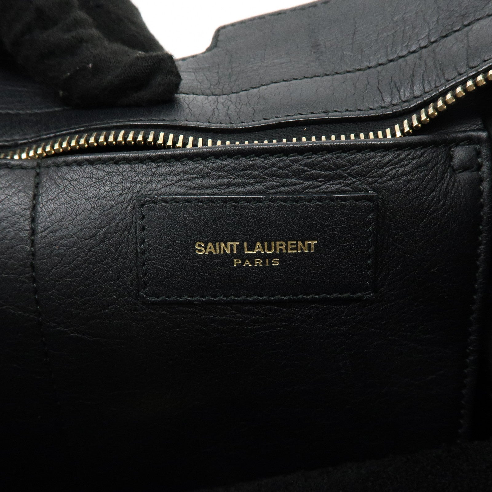 SAINT LAURENT PARIS Petit Cabas Y Line Leather 2Way Bag 311210