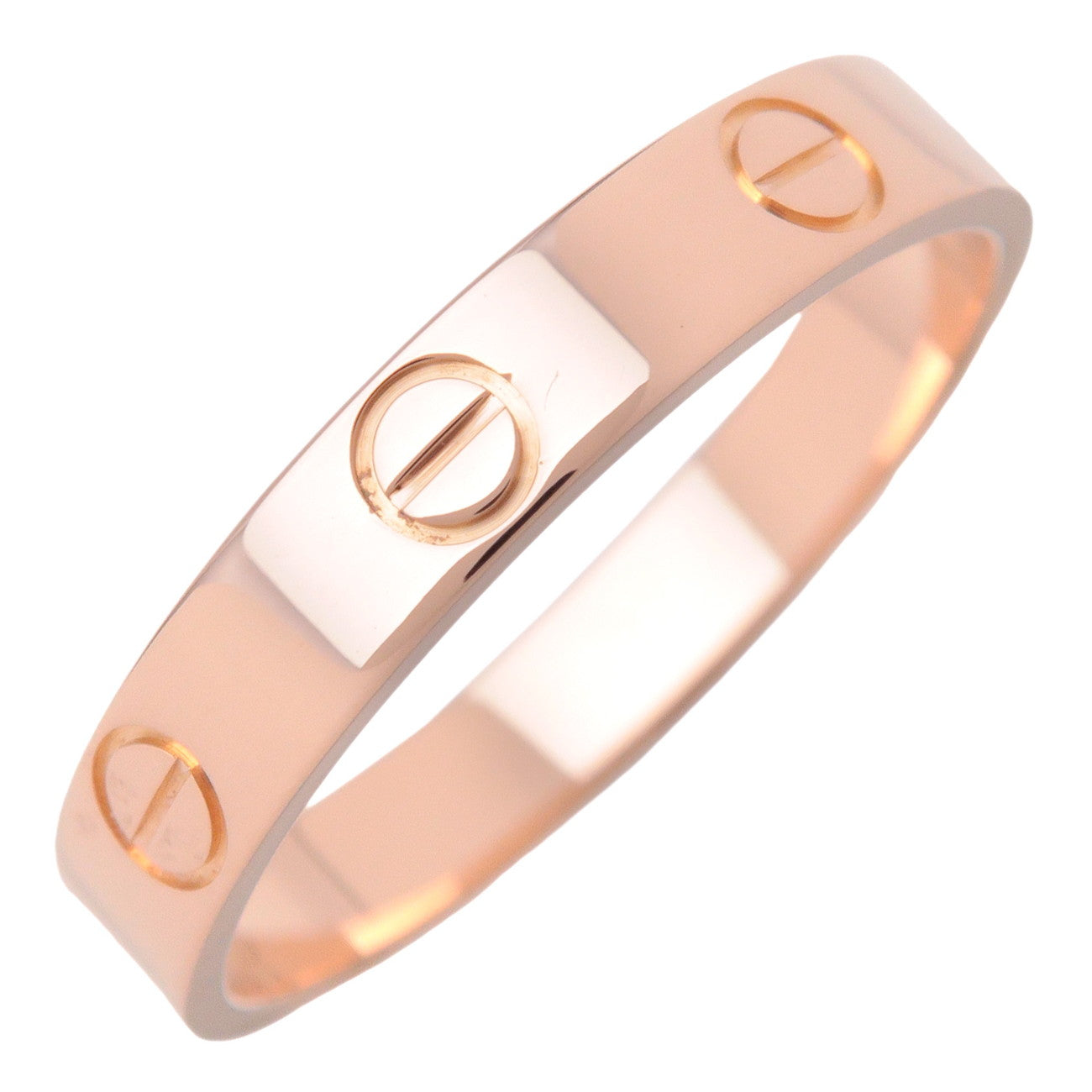 Cartier Mini Love Ring K18 750PG Rose Gold #58 US8.5 EU58 HK18.5