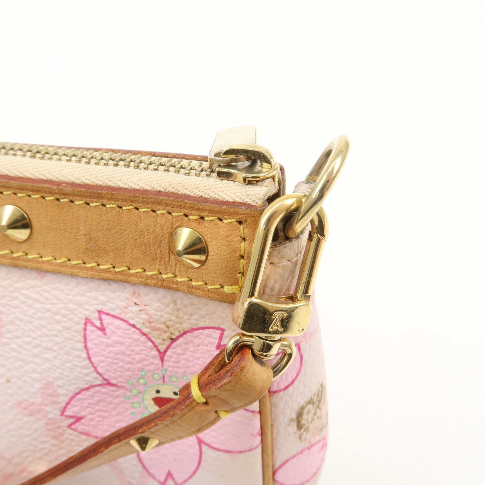 Louis Vuitton Monogram Cherry Blossom Pochette Accessoires M92007