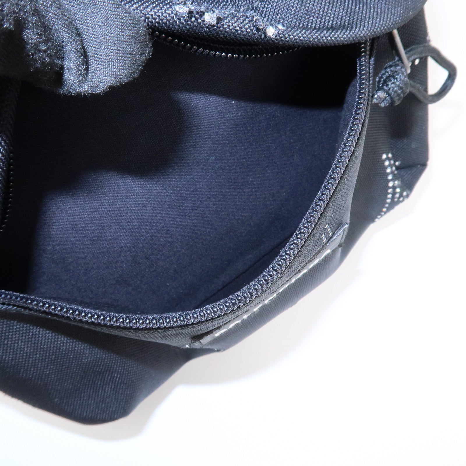 BALENCIAGA Explore Nylon Backpack Eiffel Tower Black 558163