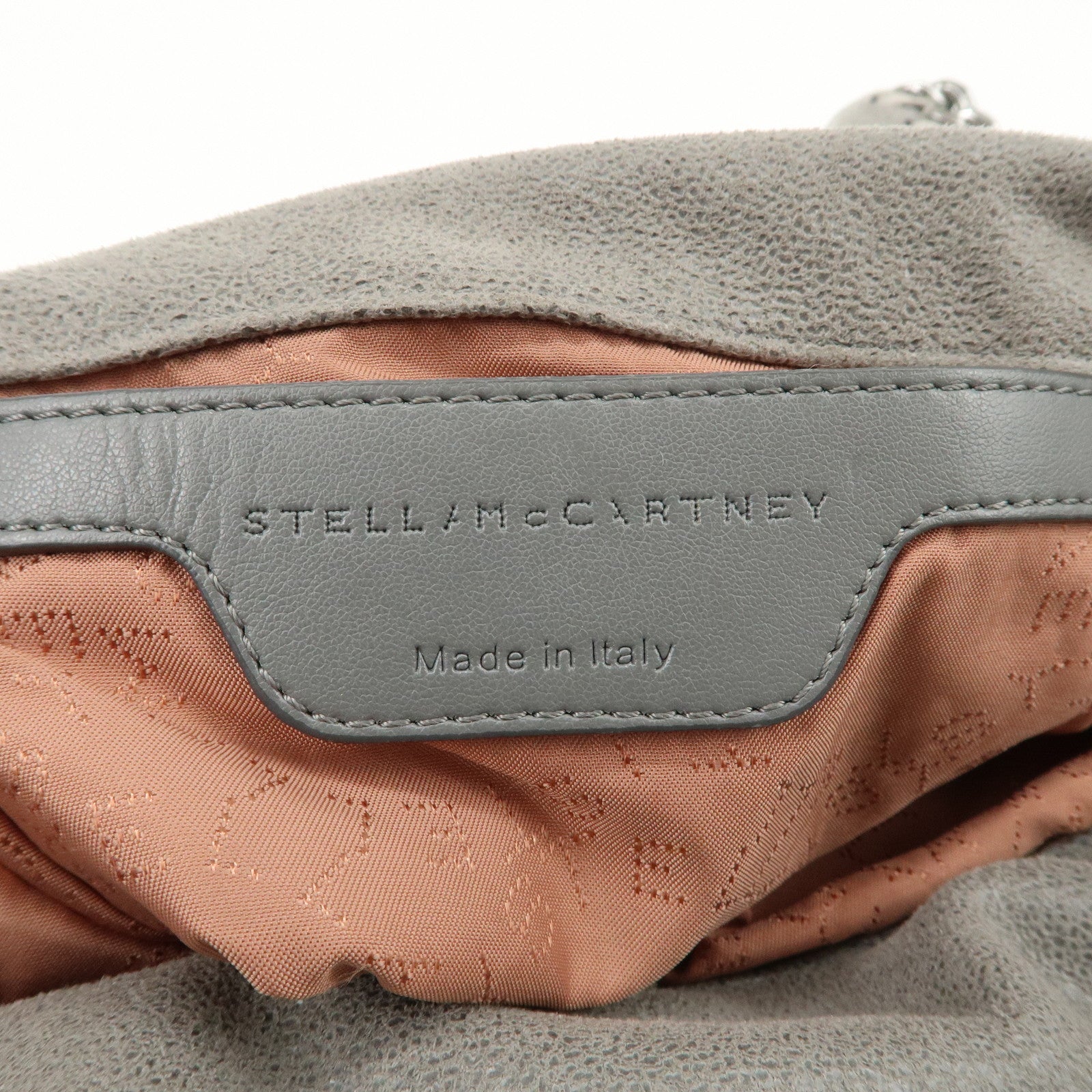 STELLA MCCARTNEY Polyester Falabella 2Way Shoulder Bag Gray