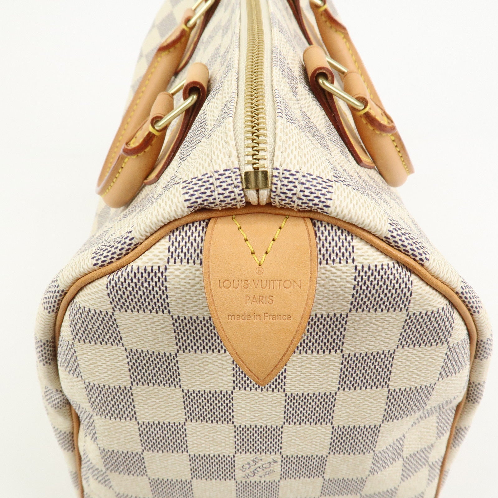Louis Vuitton Damier Azur Speedy 30 Boston Bag Hand Bag N41533