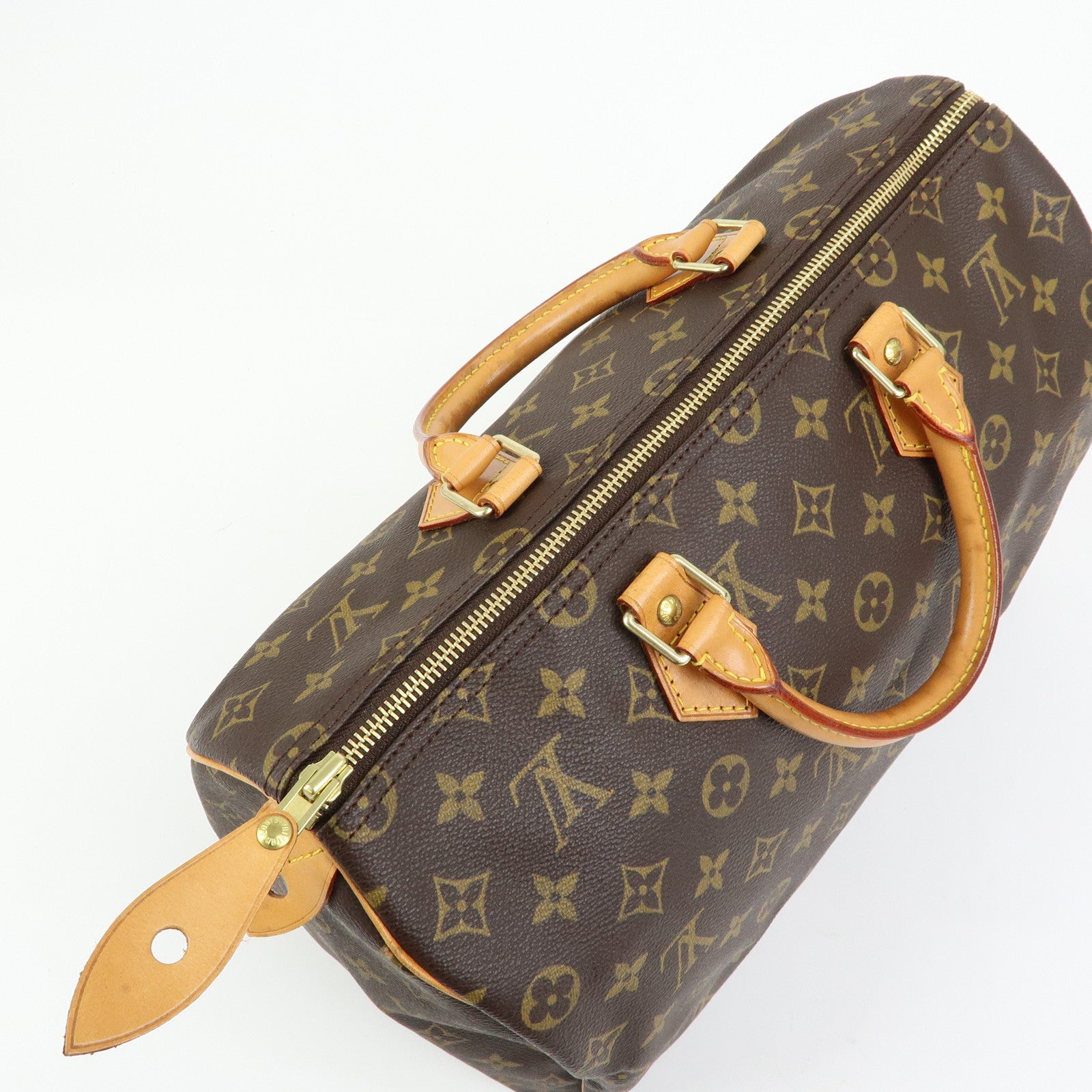 Louis Vuitton Monogram Speedy 35 Boston Bag Hand Bag M41524