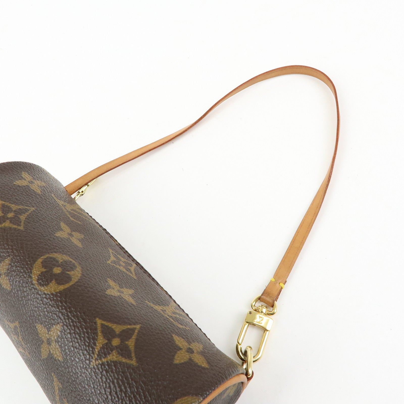 Louis Vuitton Monogram Mini Pouch for Papillon Bag Brown