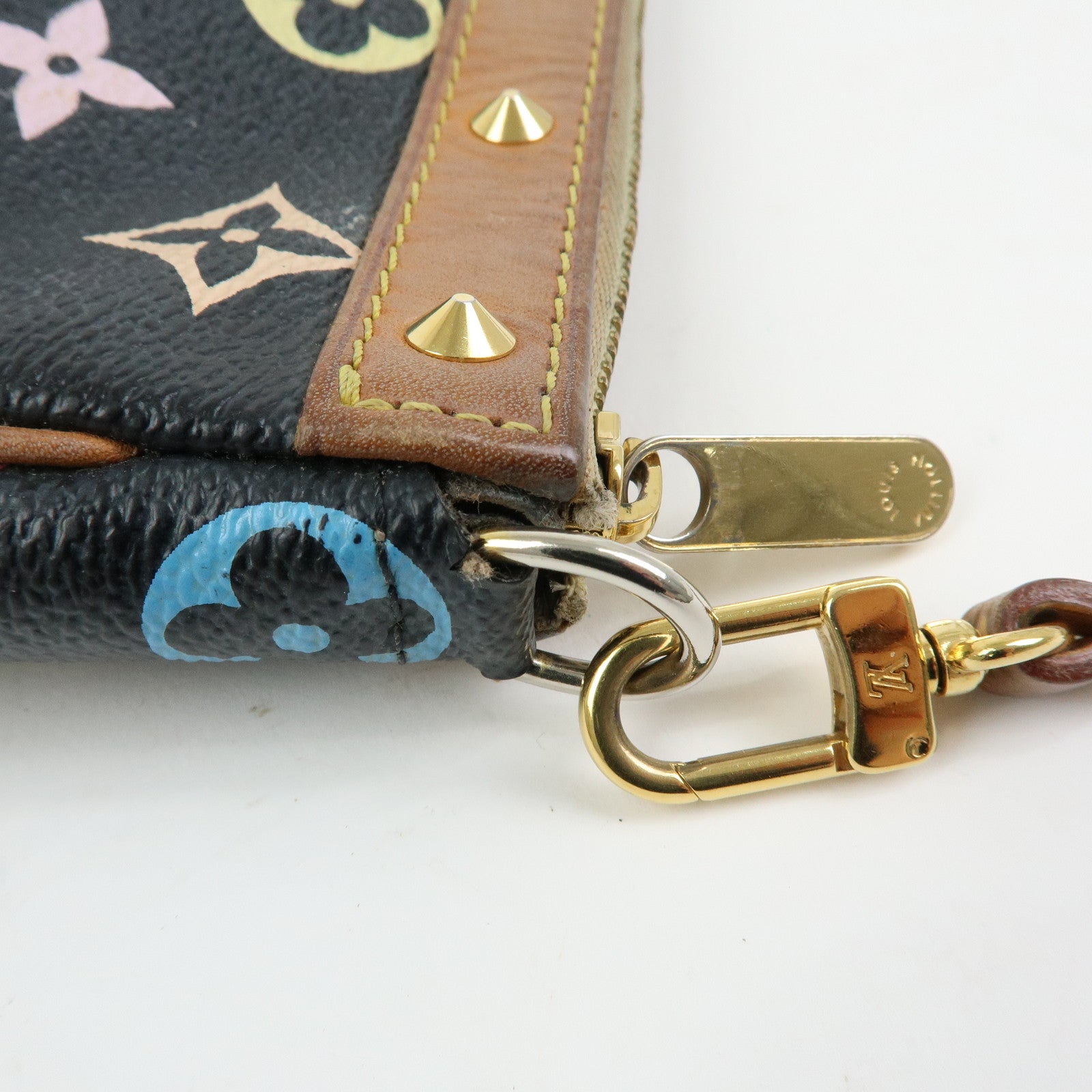Louis Vuitton Monogram Multicolor Pochette Accessoires Noir M92648