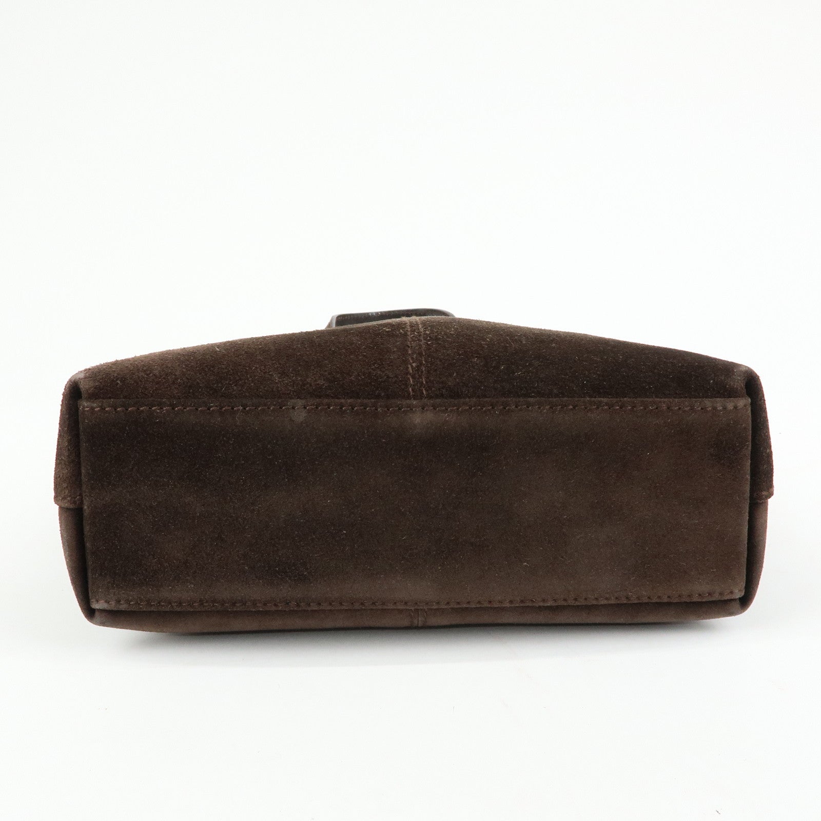 GUCCI Sylvie Suede 2Way Bag Shoulder Hand Bag Brown 000-2113-0553