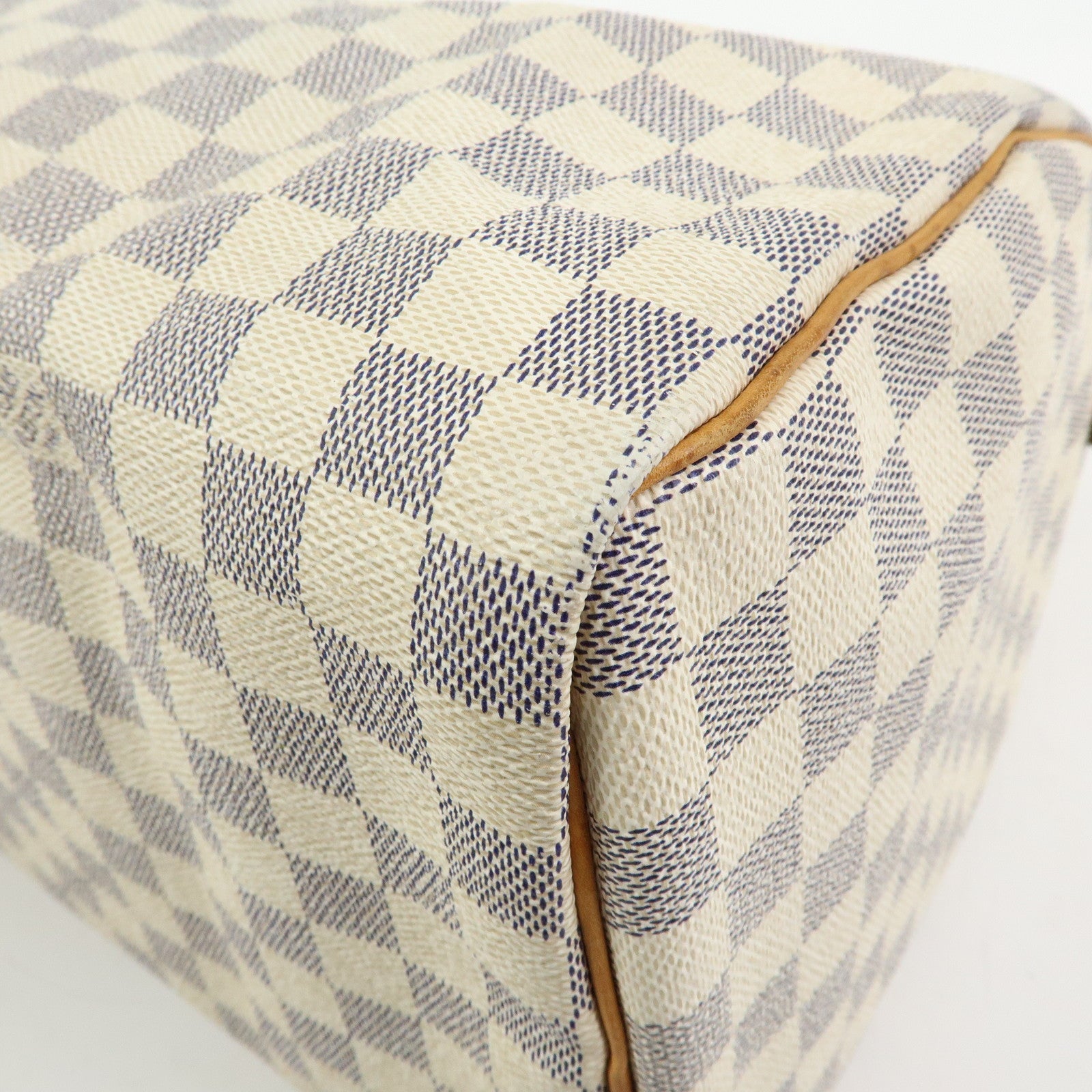 Louis Vuitton Damier Azur Speedy 35 Boston Bag Hand Bag N41535