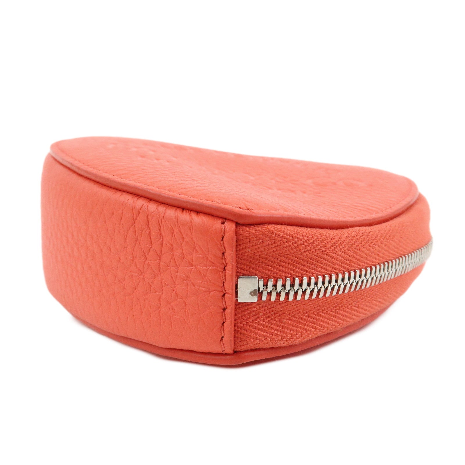 Tiffany & Co Return to Tiffany Leather Pouch Wristlet Bag Red