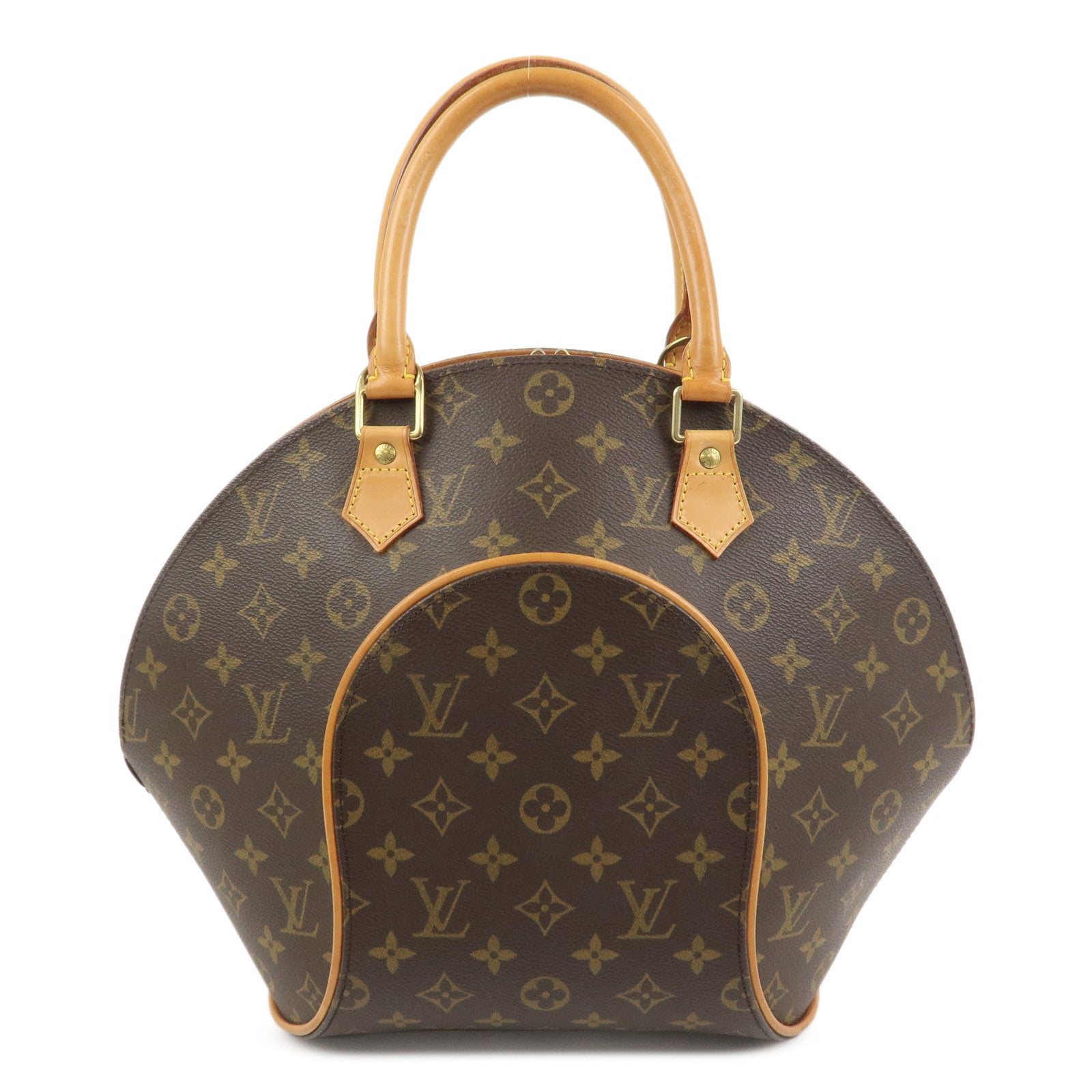 Louis Vuitton Monogram Ellipse MM Hand Bag Brown M51126