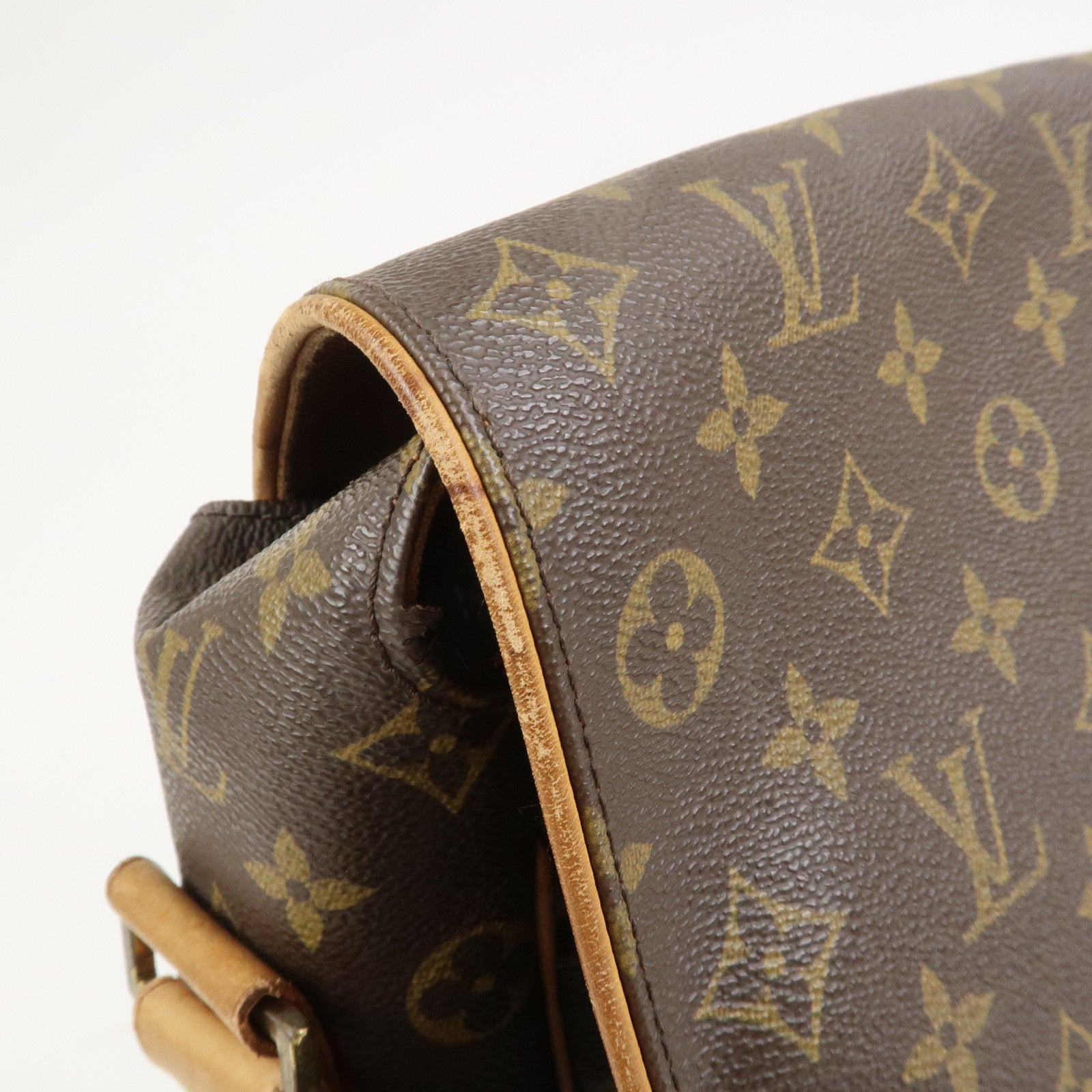 Louis Vuitton Monogram Abbesses Messenger Bag Brown M45257