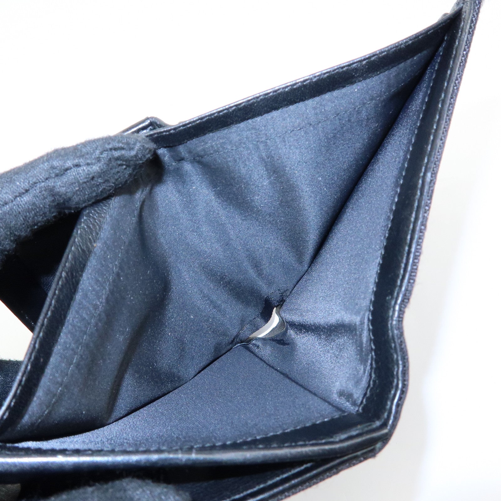 Christian Dior Trotter Ethnic Line Heart Bi-fold Compact Wallet