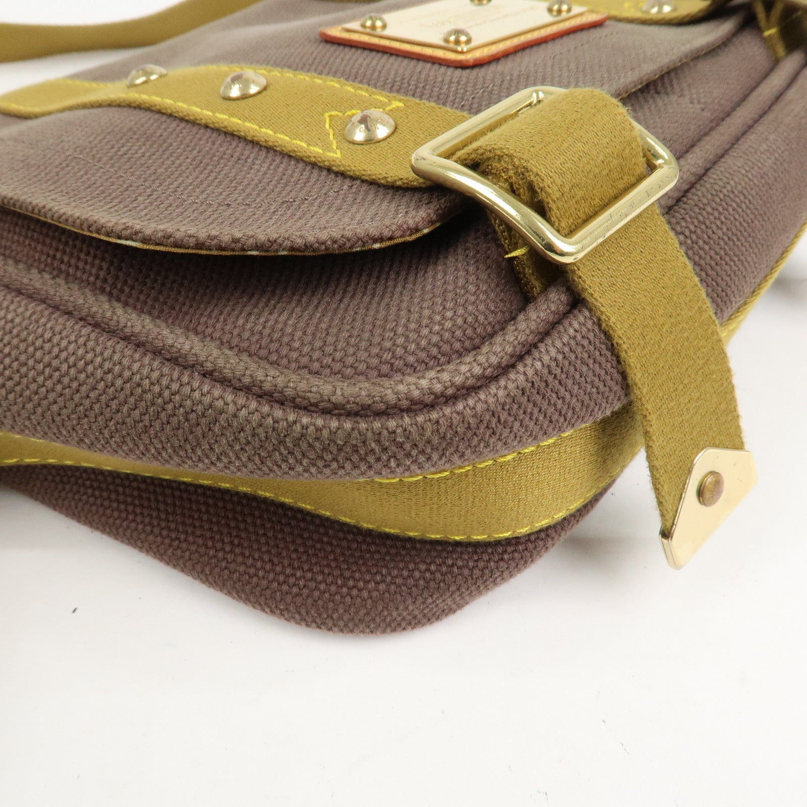 Louis Vuitton Antigua Besace PM Shoulder Bag Brown M40080
