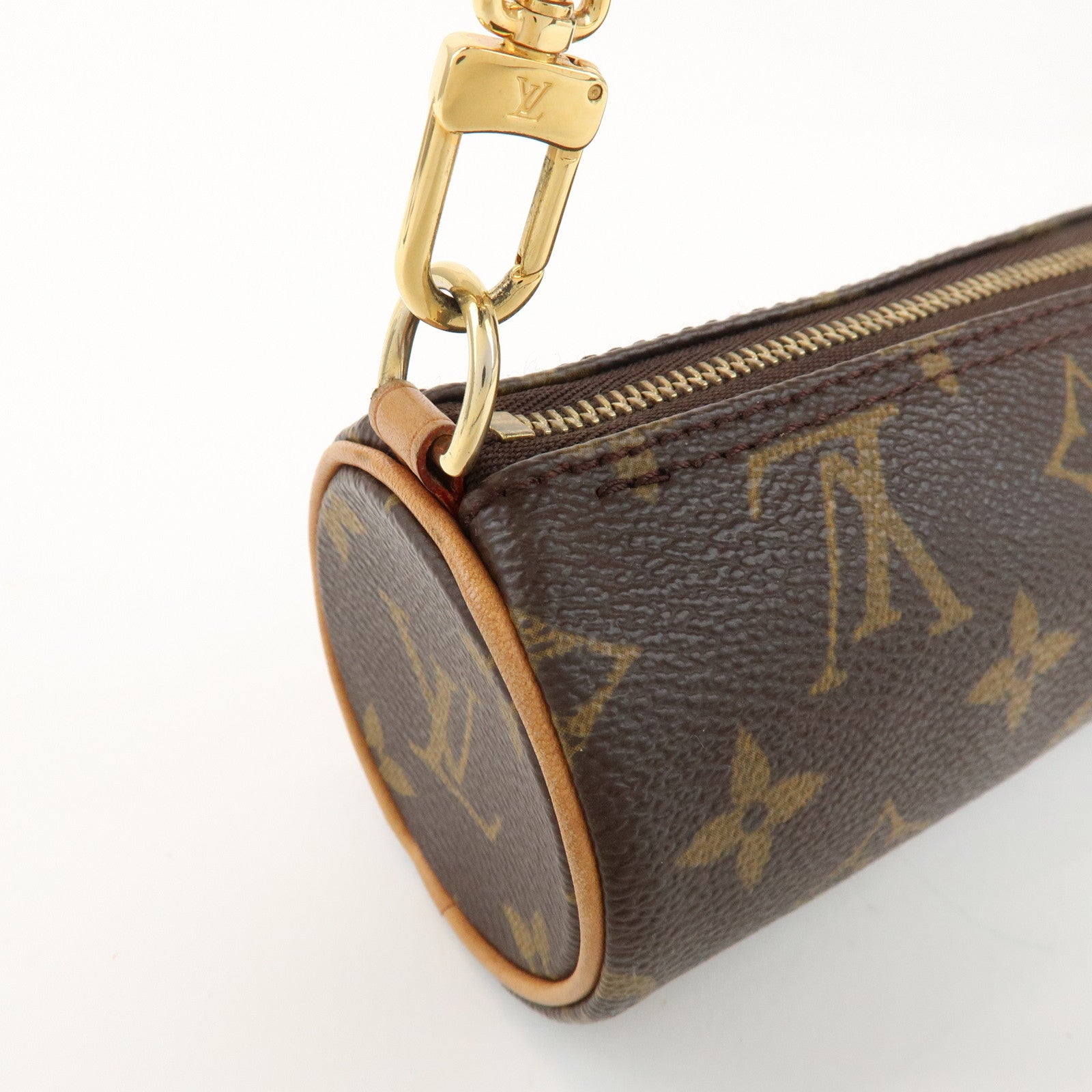 Louis Vuitton Monogram Mini Pouch for Papillon Bag Brown