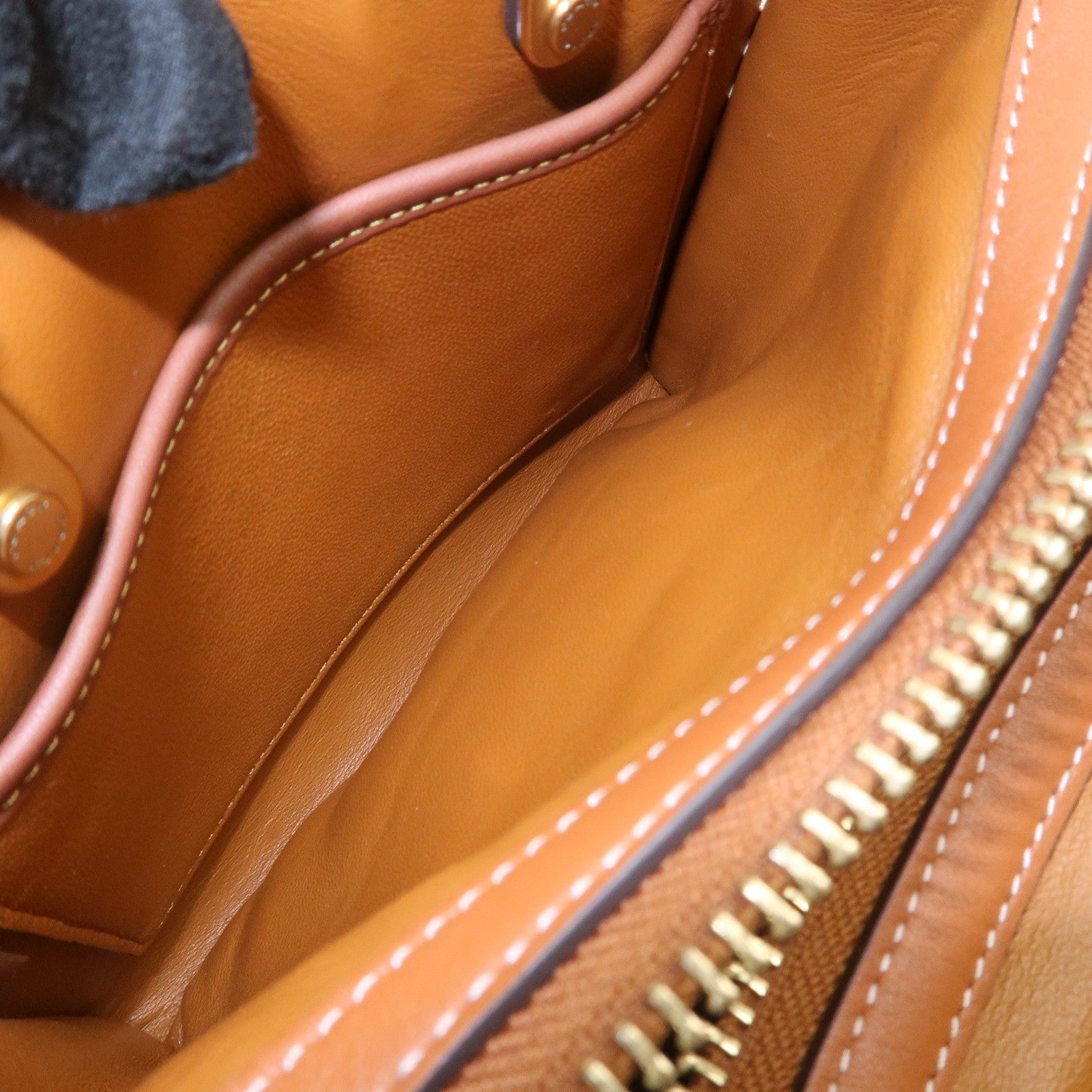 COACH Leather Rogue 2Way Bag 2023 Summer Collection Mustard Brown