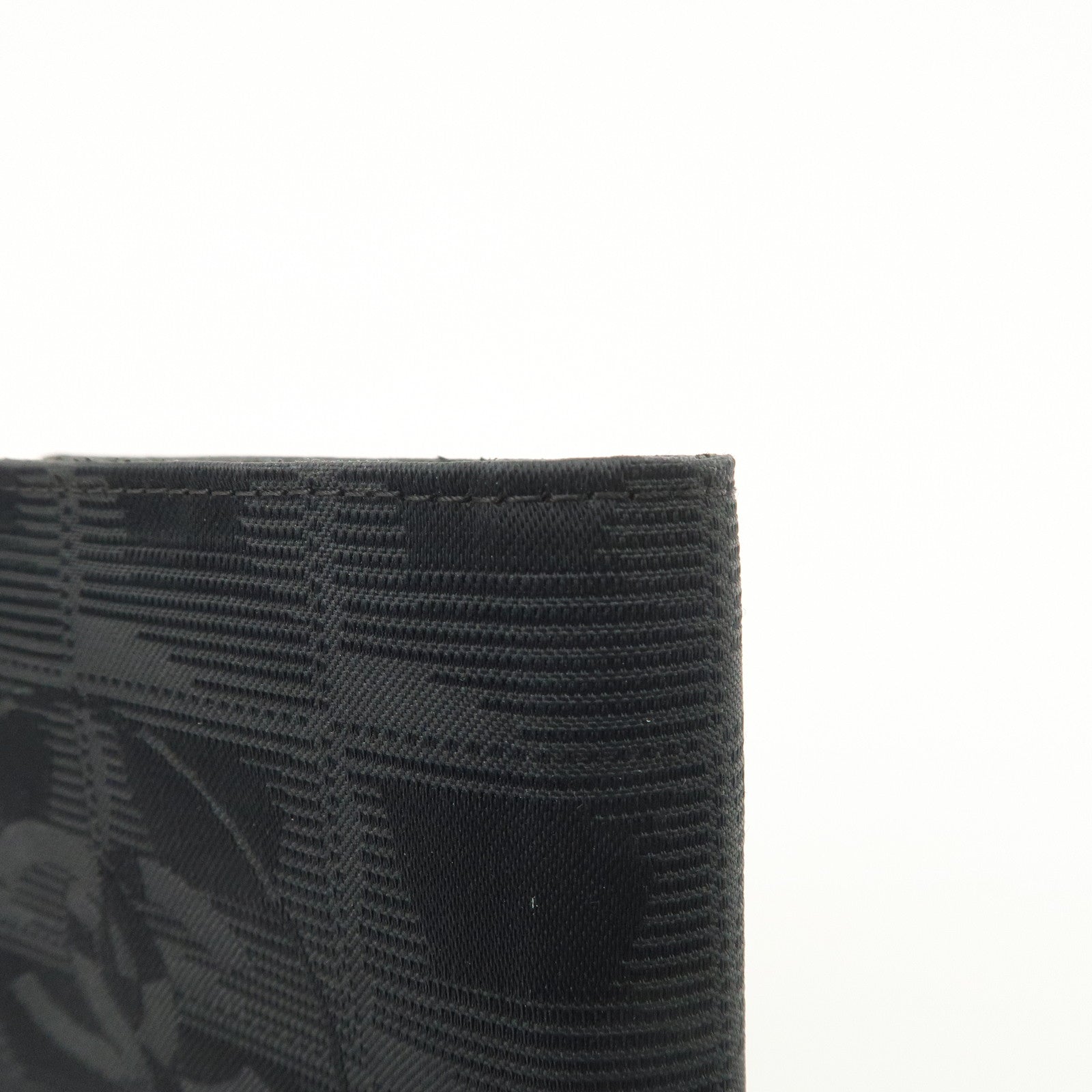 CHANEL New Travel Line Nylon Bi-fold Wallet Black