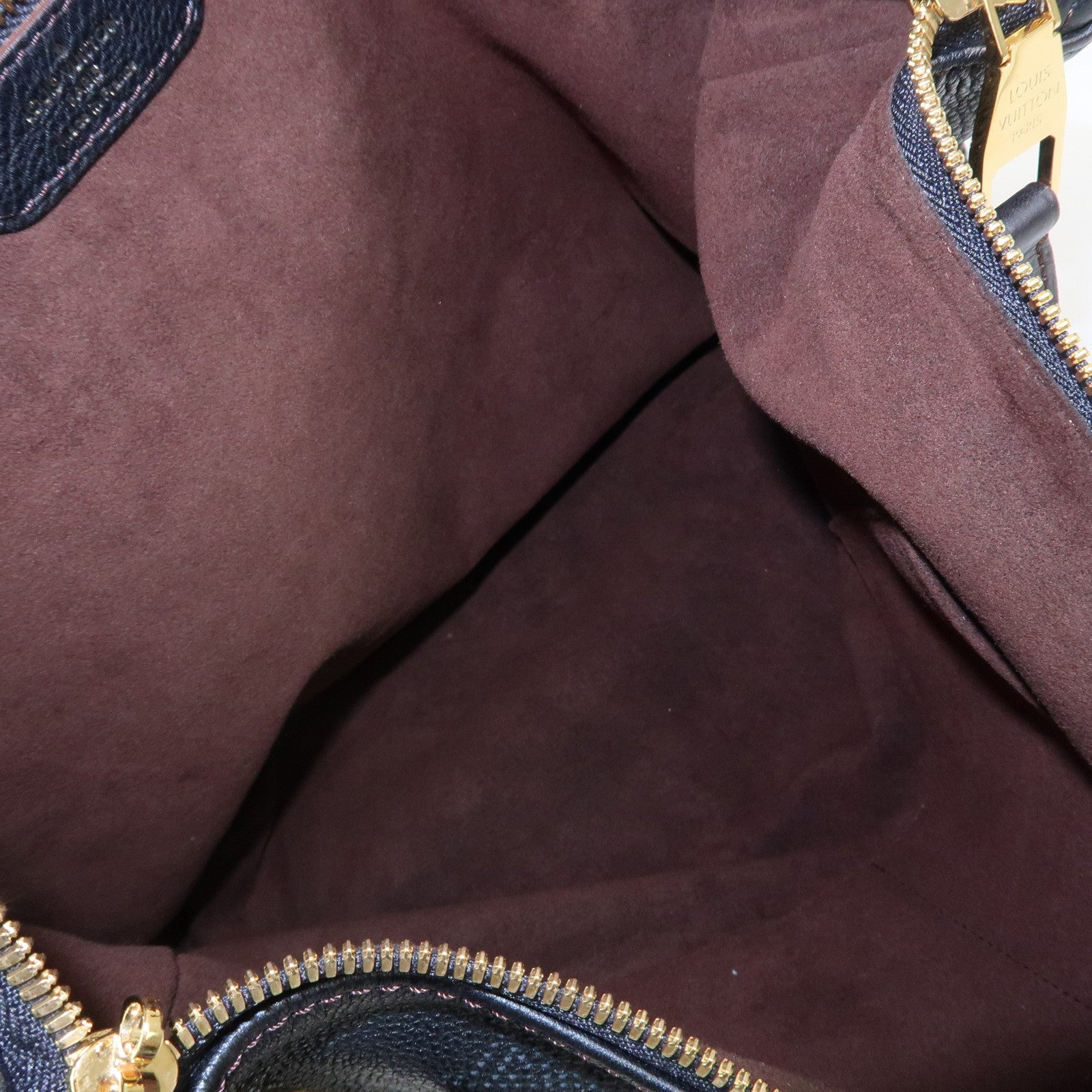 Louis Vuitton Monogram Mahina Leather 2Way Shoulder Bag Noir M93987