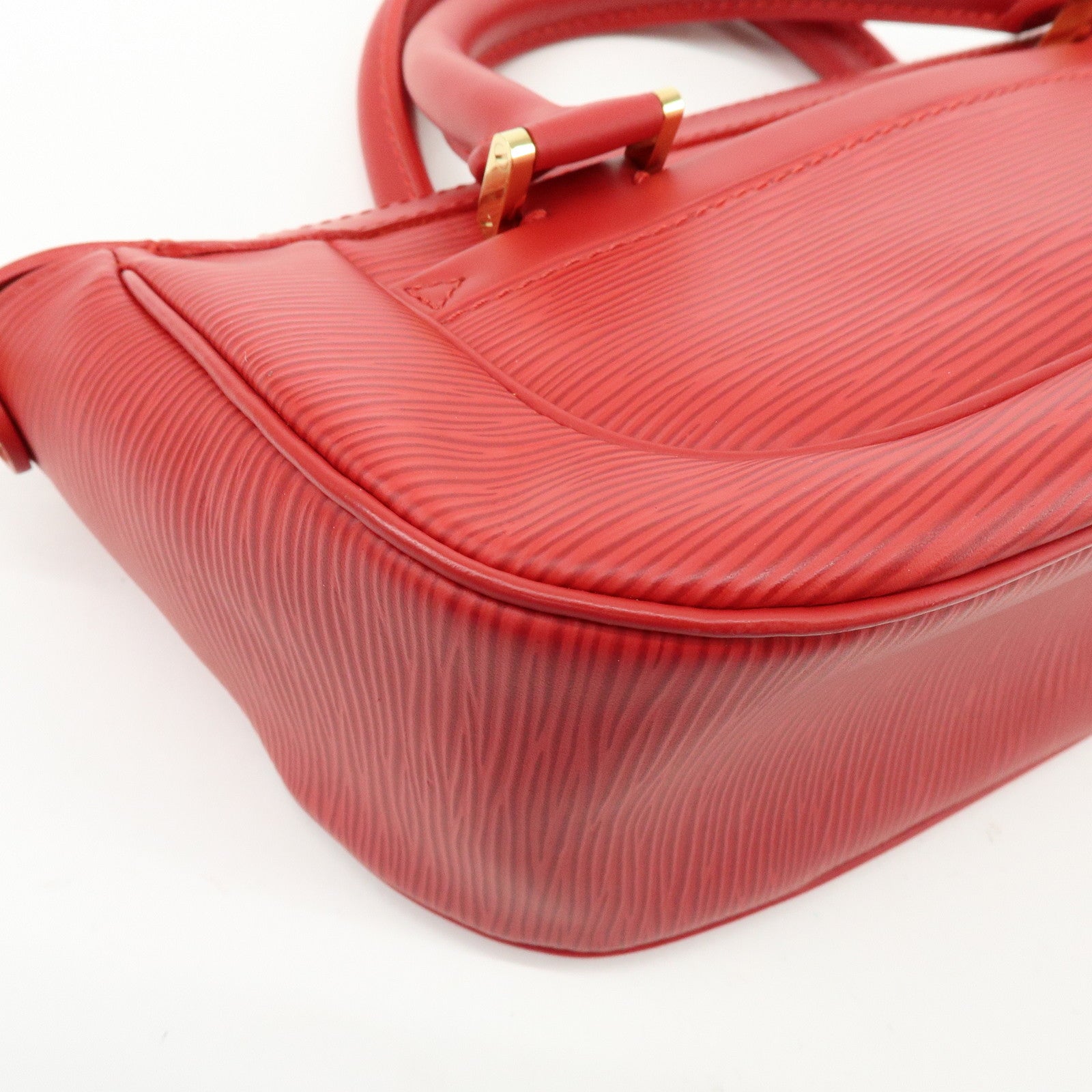 Louis Vuitton Epi Danoura PM Hand Bag Red M5891E