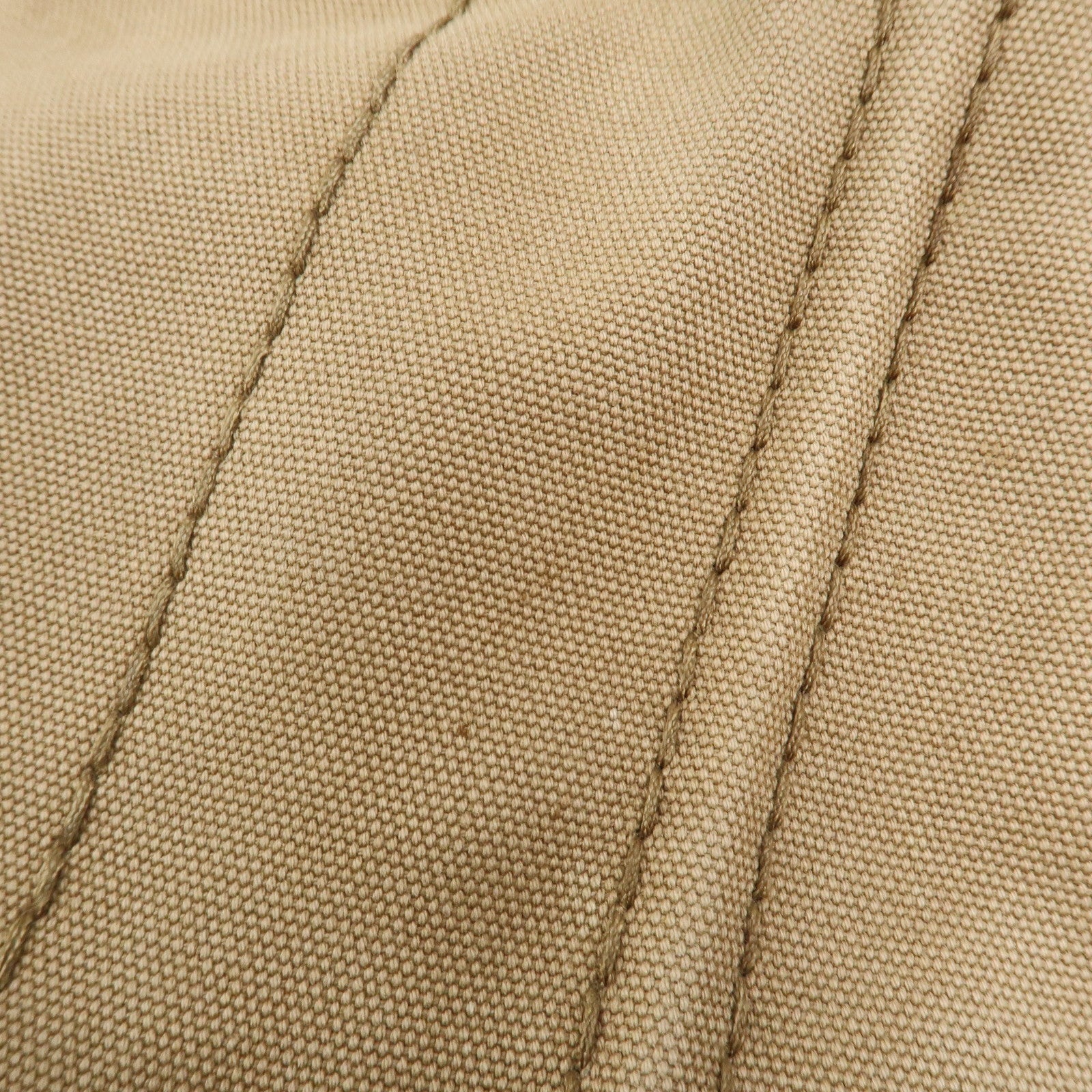 PRADA Logo Canapa Mini Canvas 2Way Bag Hand Bag Beige 1BG439