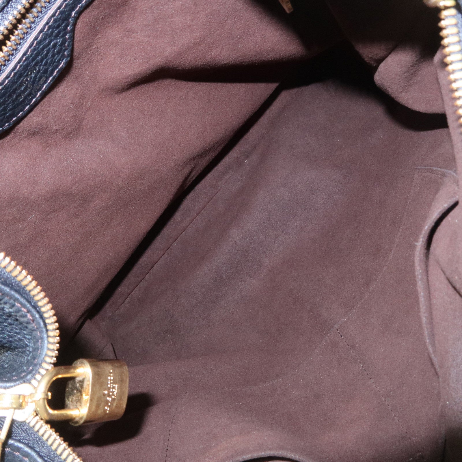 Louis Vuitton Monogram Mahina Selene PM Shoulder Bag Noir M94314