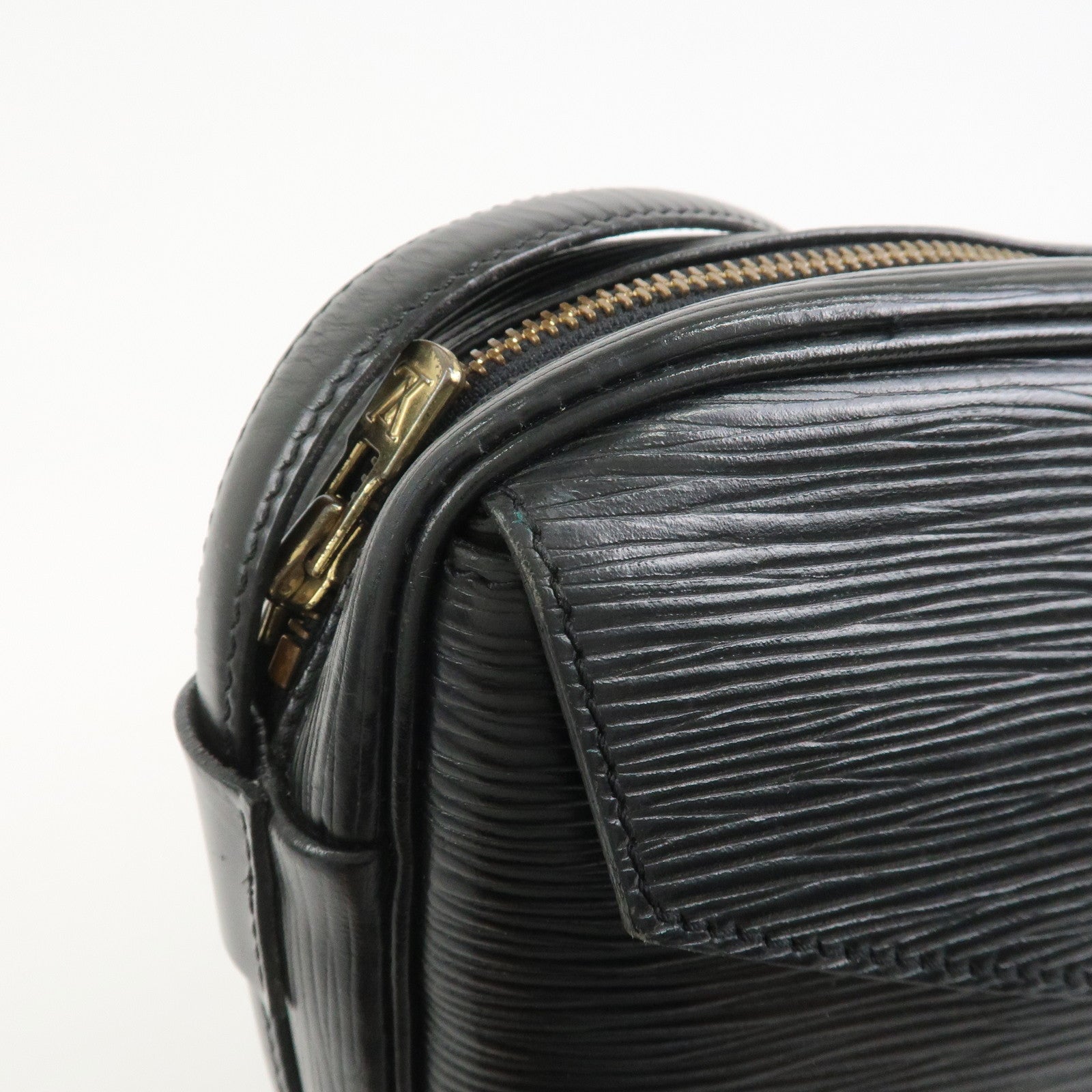 Louis Vuitton Epi Jeune Fille Shoulder Crossbody Bag Noir M52152