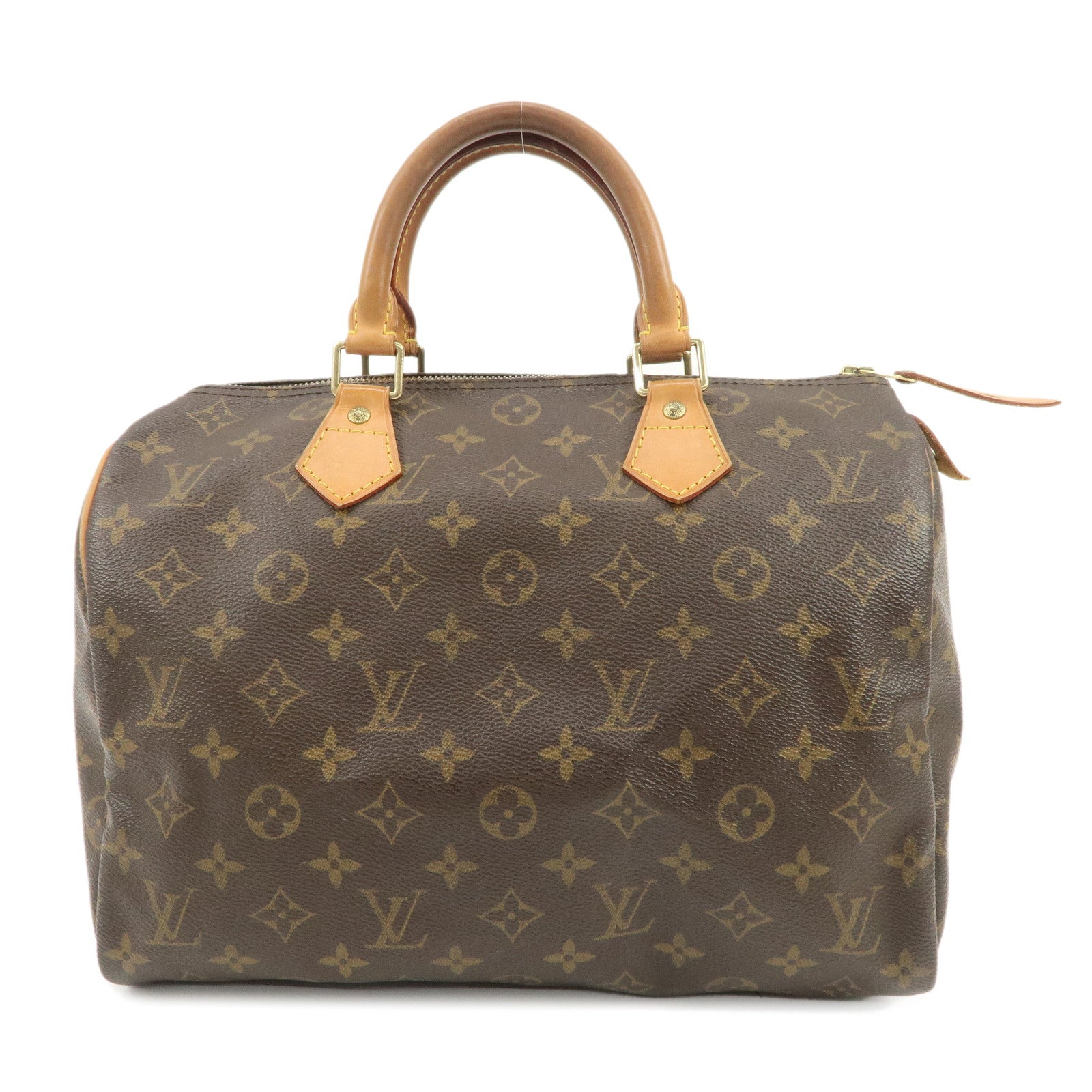 Louis Vuitton Monogram Speedy 30 Boston Bag Hand Bag Brown M41526