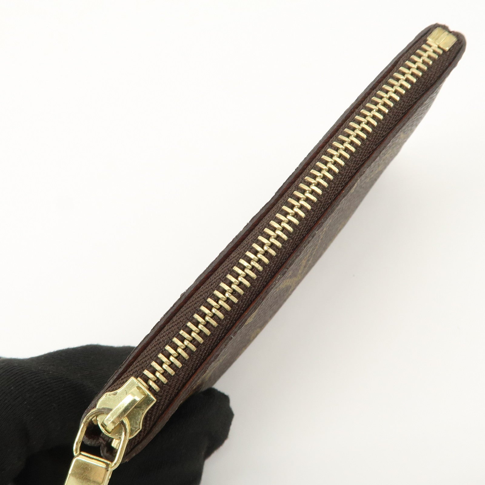 Louis Vuitton Monogram Pochette Cles Coin Case Key Case M62650