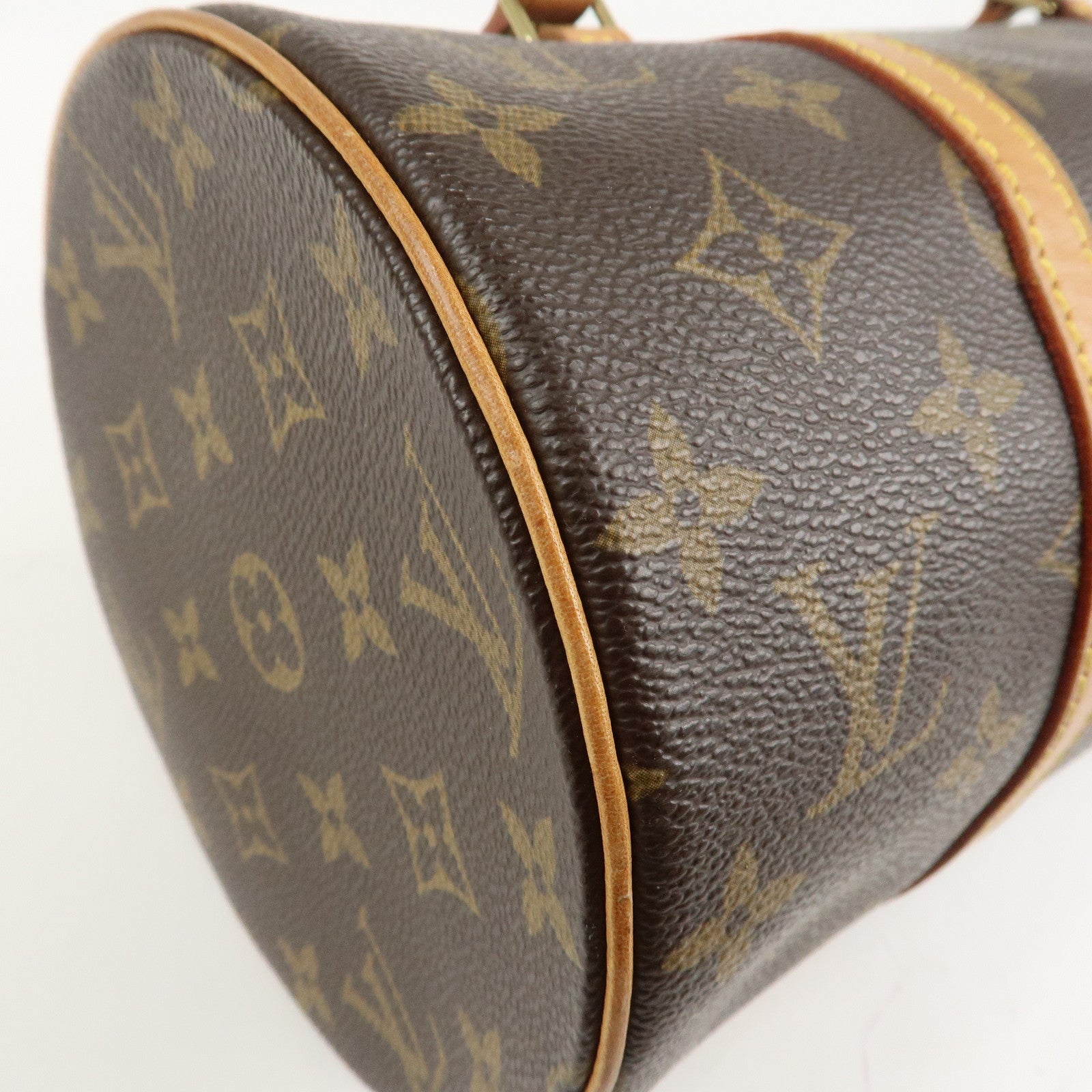Louis Vuitton Monogram Papillon 30 Hand Bag New Style M51385 Used