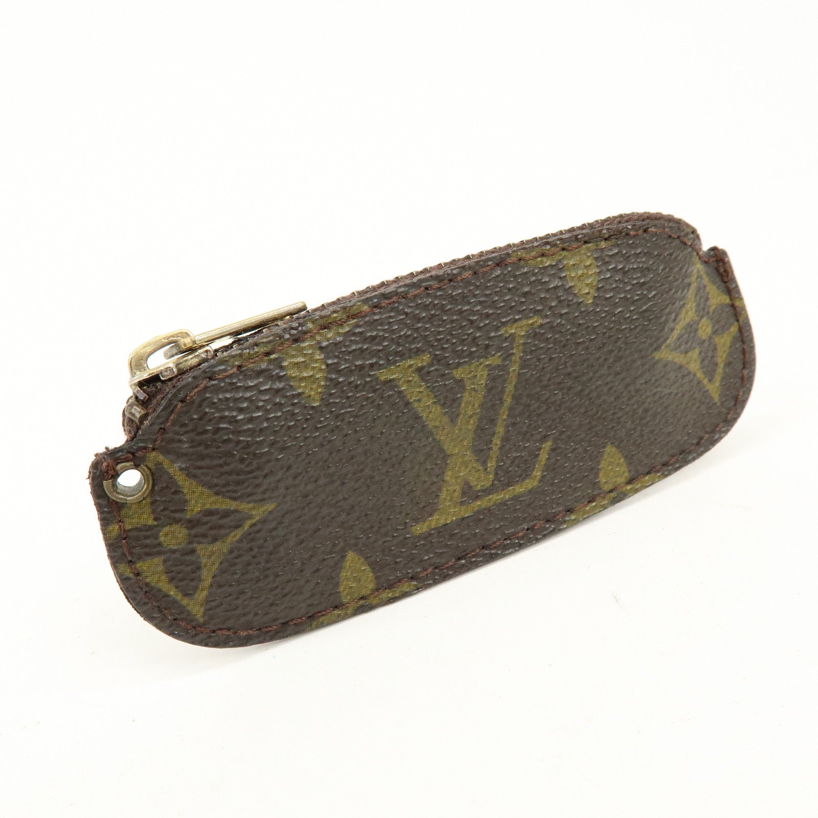Louis Vuitton Monogram Etui Cles Piat Key Case Coin Case M62690