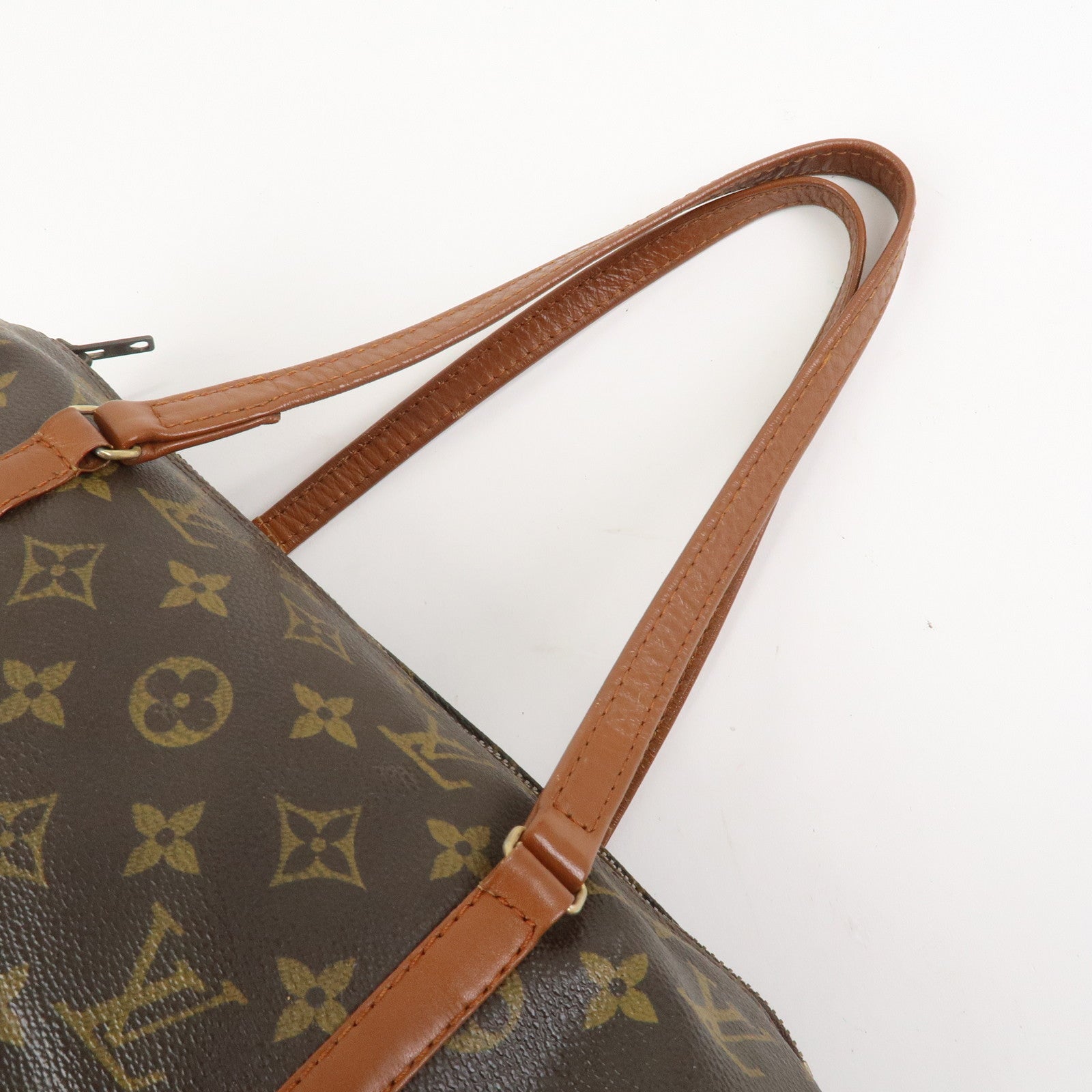 Louis Vuitton Monogram Papillon 30 Hand Bag Brown Old Style M51365