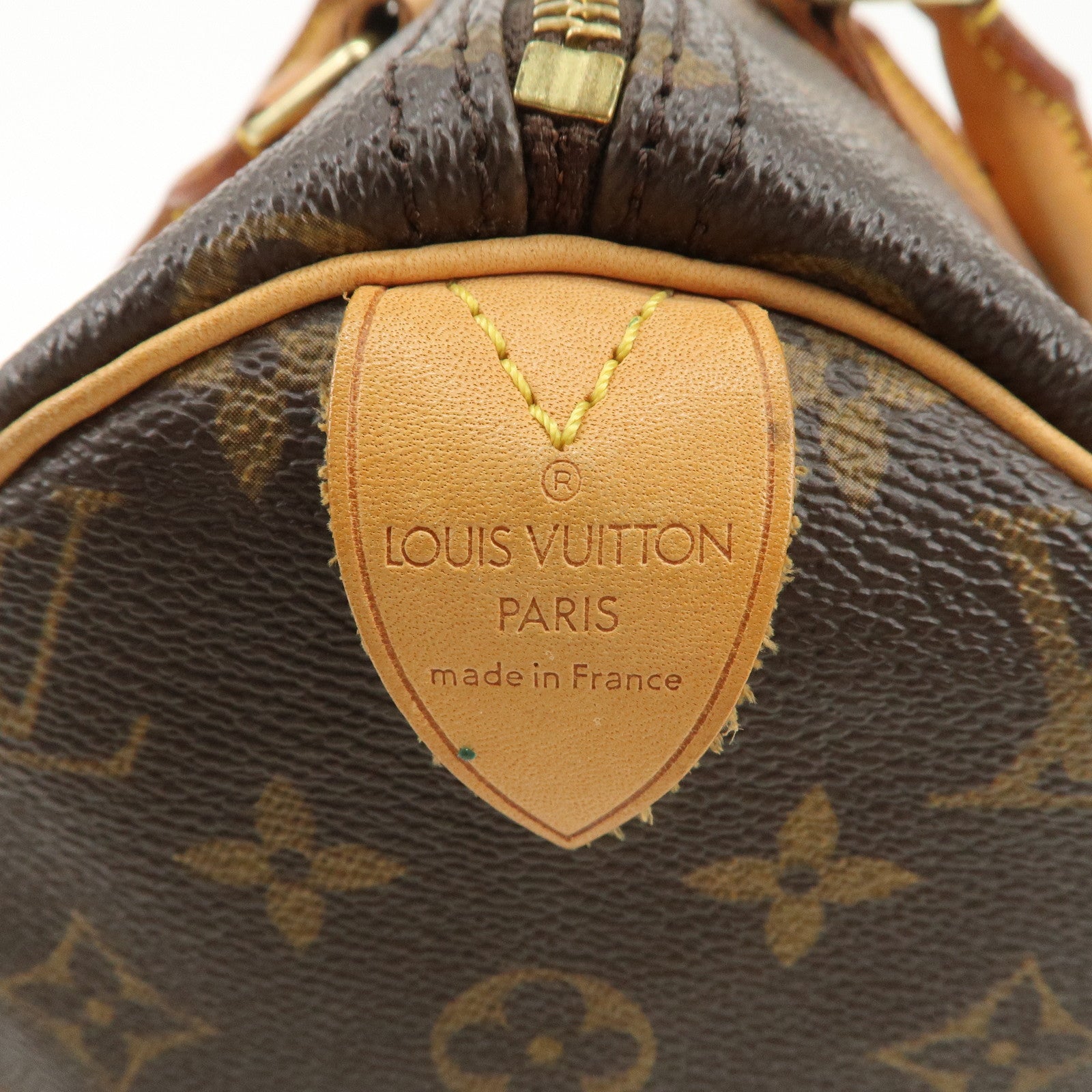 Louis Vuitton Monogram Speedy 30 Boston Bag Hand Bag Brown M41526