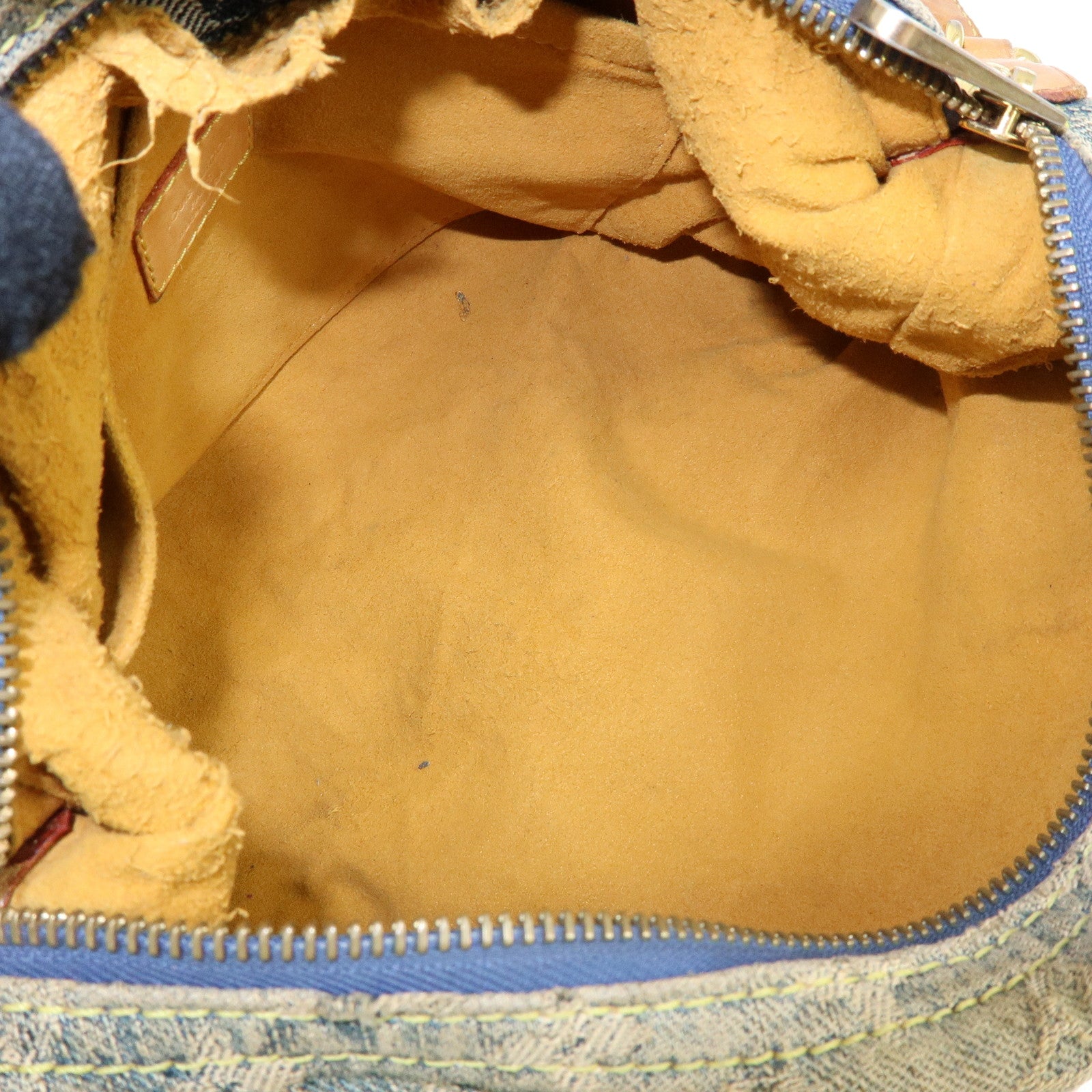 Louis Vuitton Monogram Denim Baggy PM 2Way Bag Shoulder Bag M95049