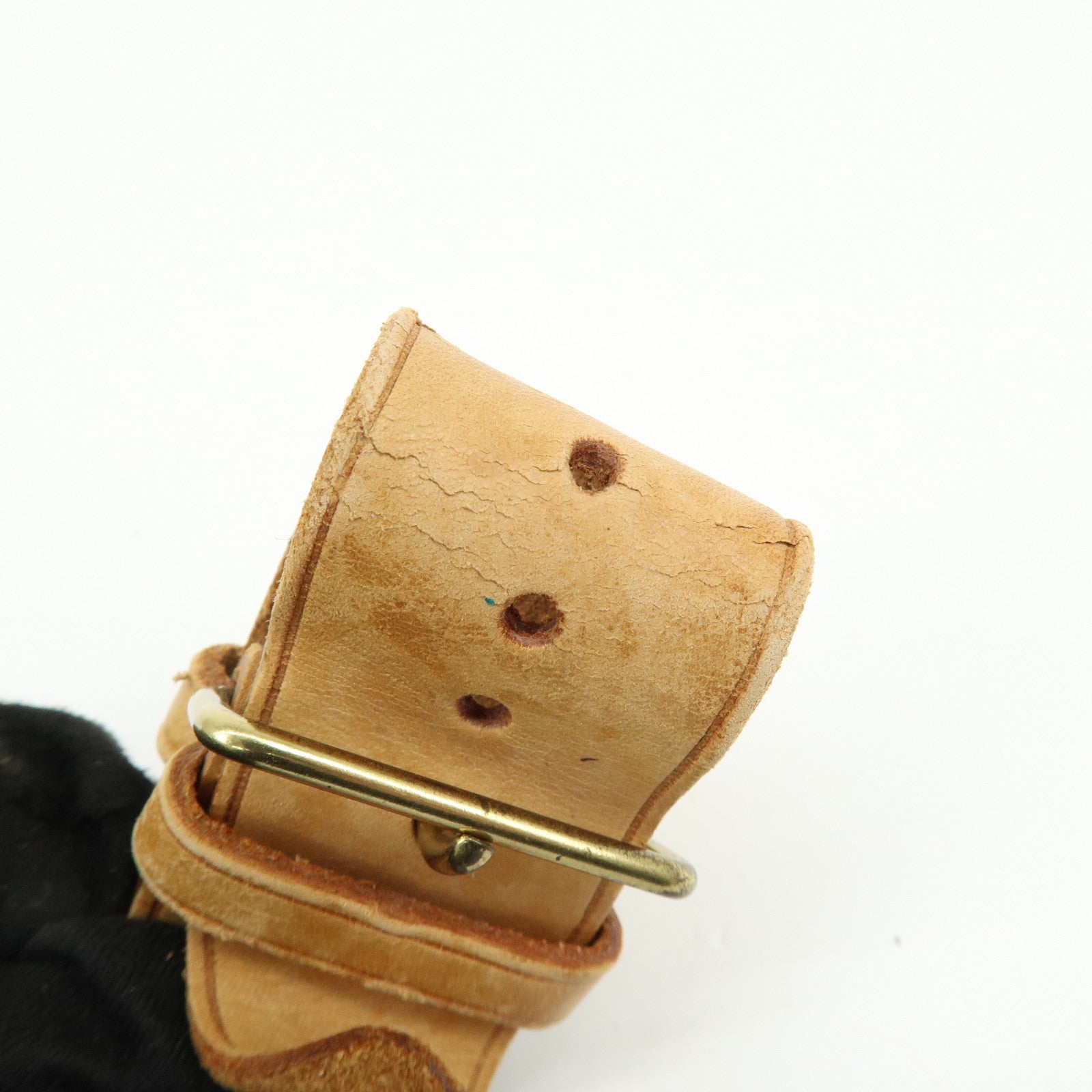 Louis Vuitton Set of 10 Leather Name Tag & Poignet Natural