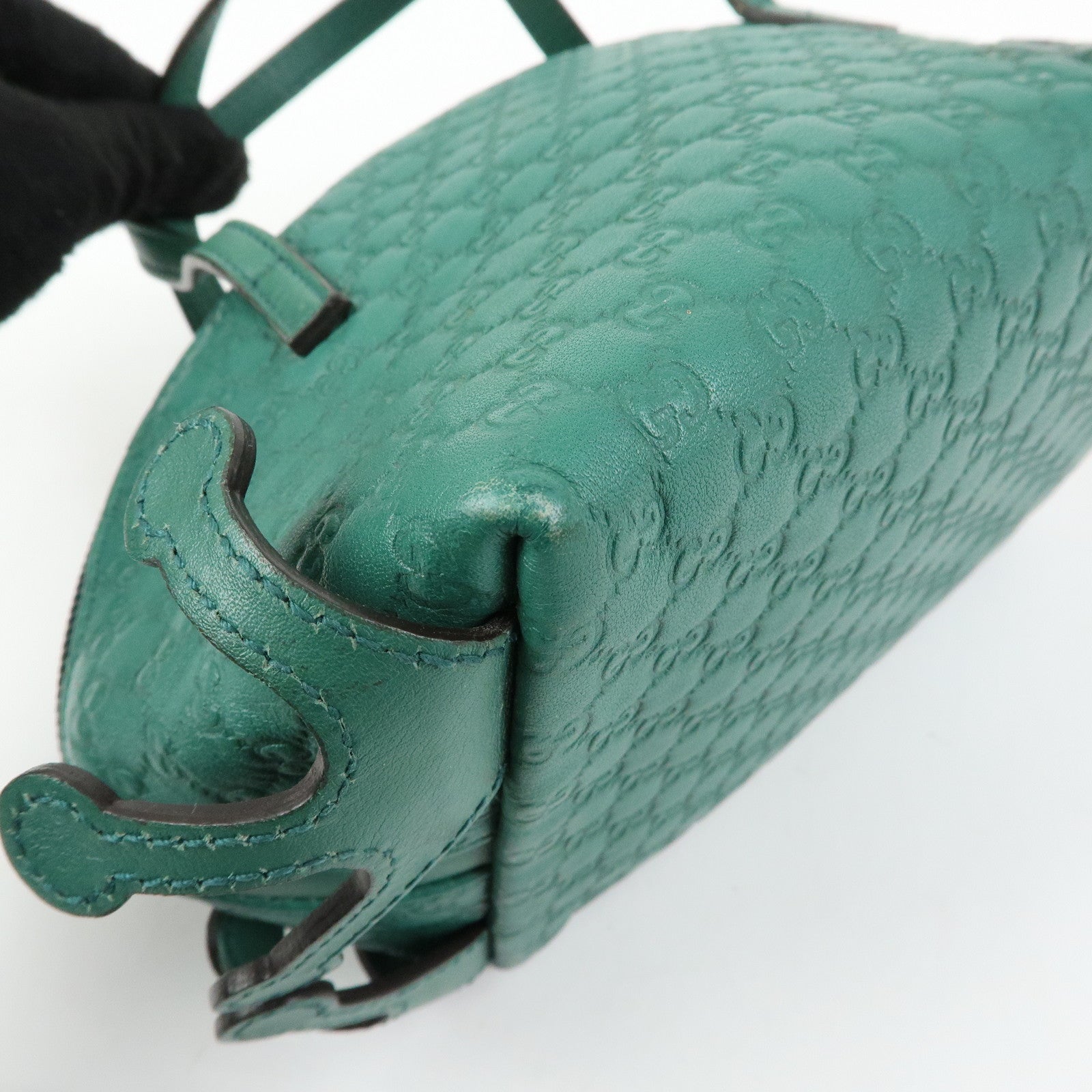 GUCCI Children’s Microguccissima Leather Hand Bag Frog Motif 340620