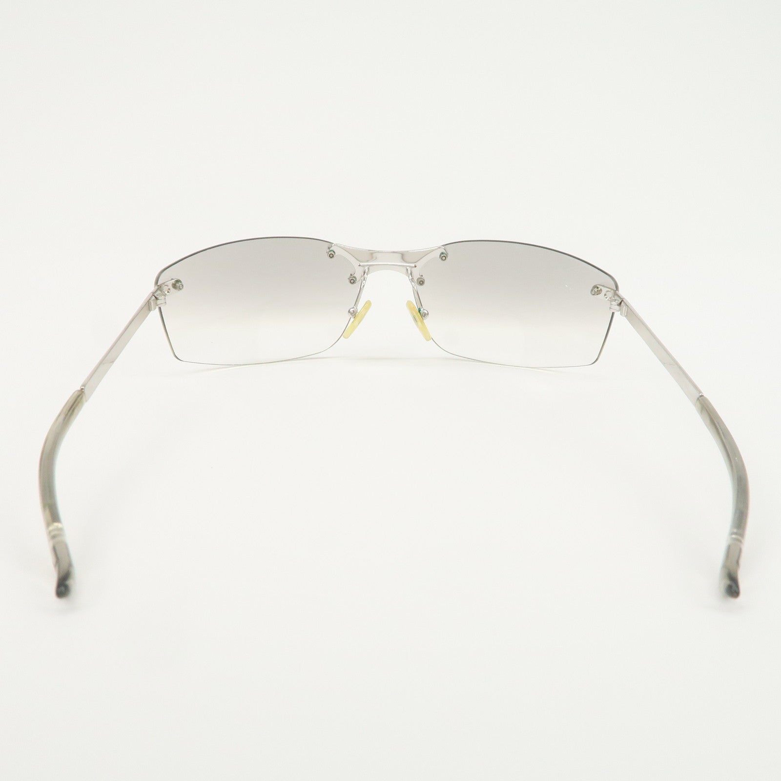 Christian Dior Sunglasses Clear Metal Flame Silver