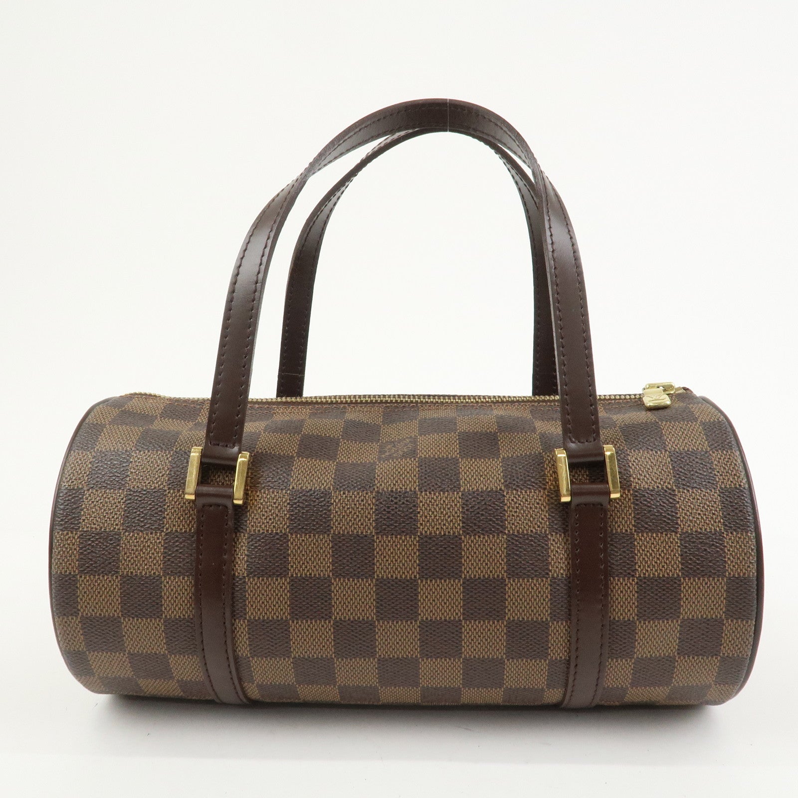 Louis Vuitton Damier Ebene Papillon 26 Hand Bag Brown N51304
