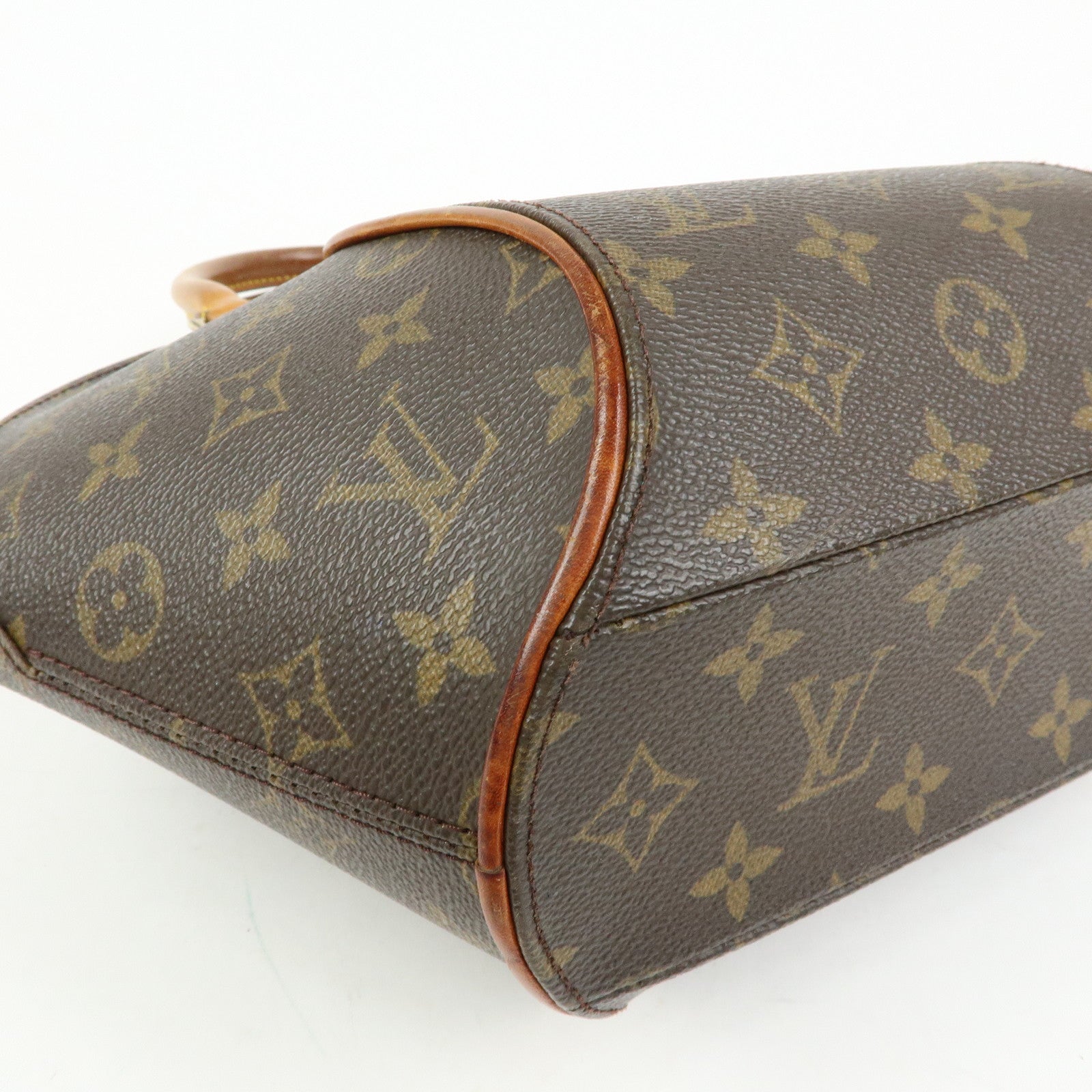 Louis Vuitton Monogram Ellipse PM Hand Bag Brown M51127