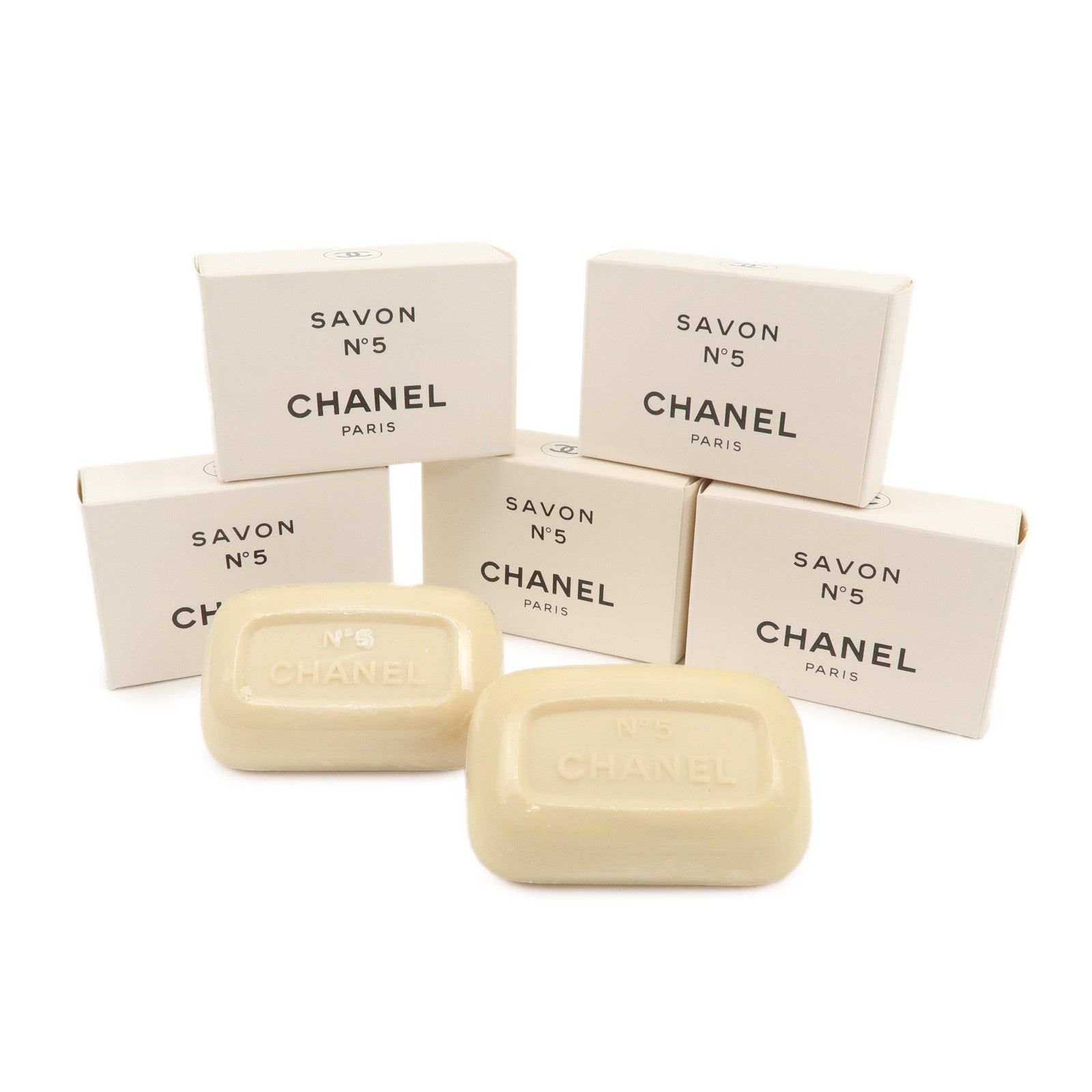 CHANEL COCO Mark Set of 5 Savon No 5 Bar Soap